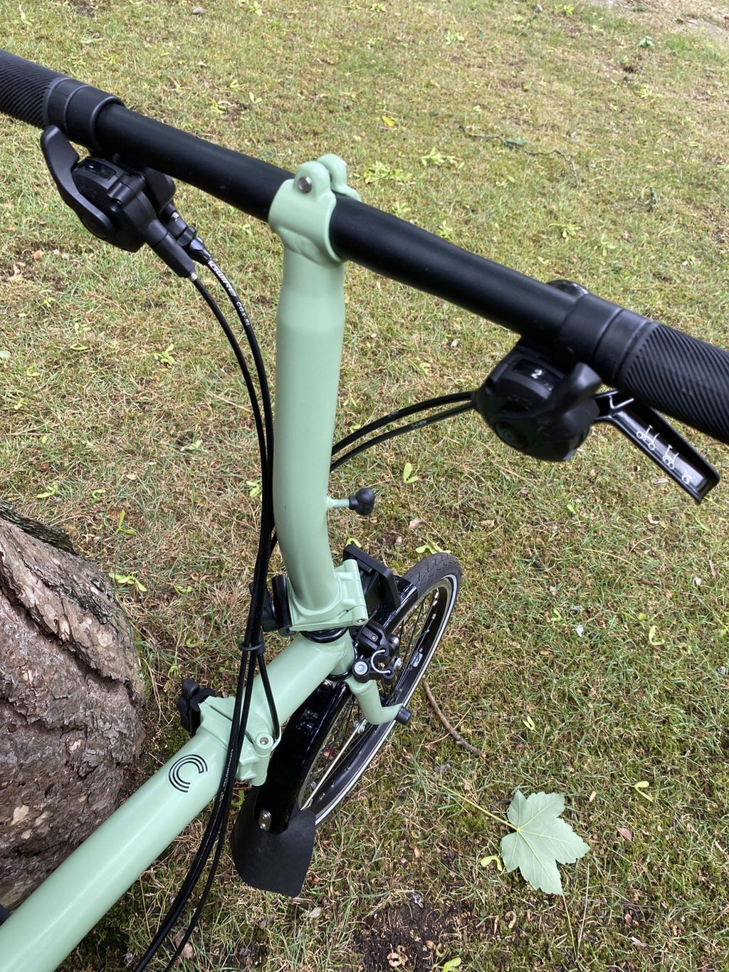 Brompton C-Line 6-Speed Folding Bike – Matcha Green – Excel-t Cond (Discont-ed)