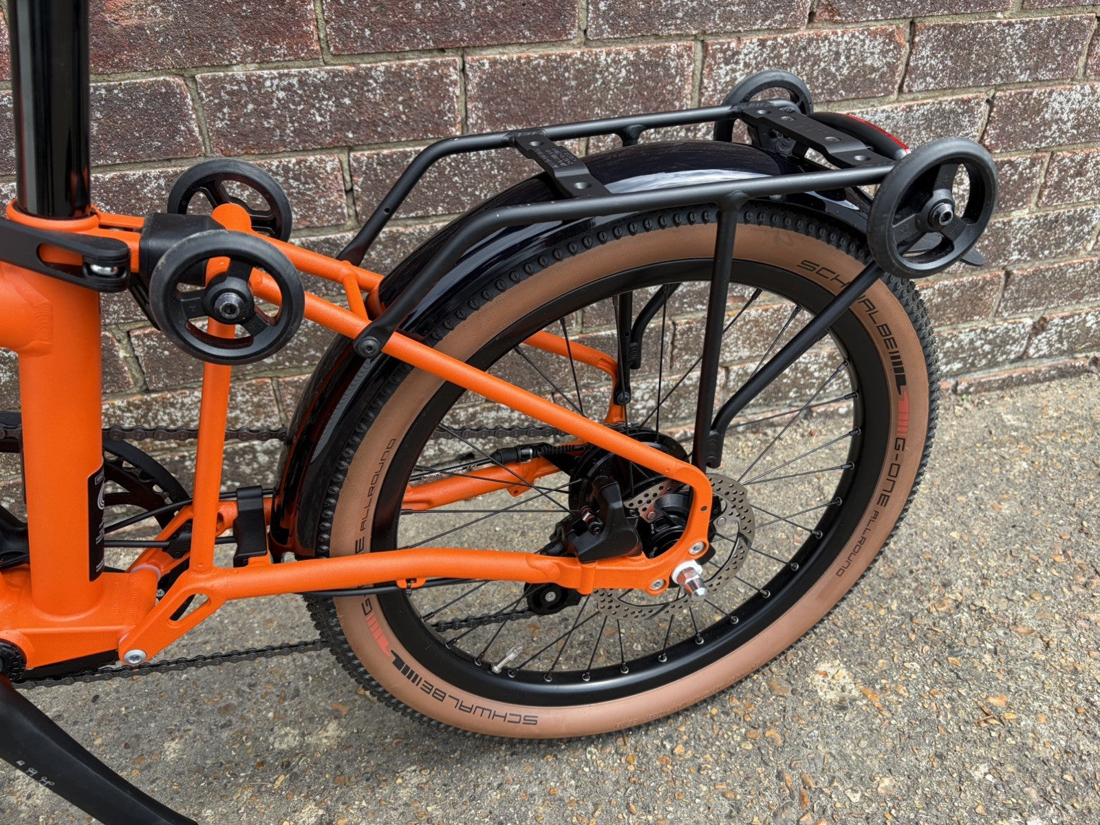 Brompton G Line Orange - Small Frame - 22 Miles Use Only