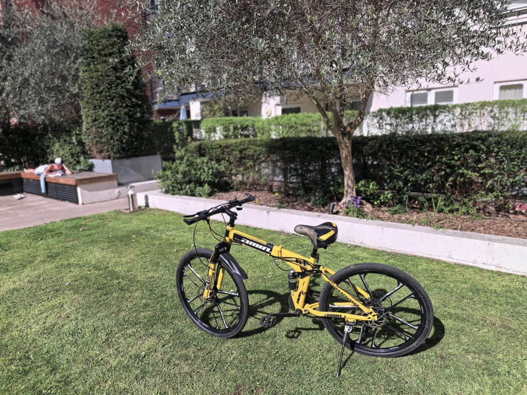 BSTSEL 26 Inch Adult Folding Mountain Bike
