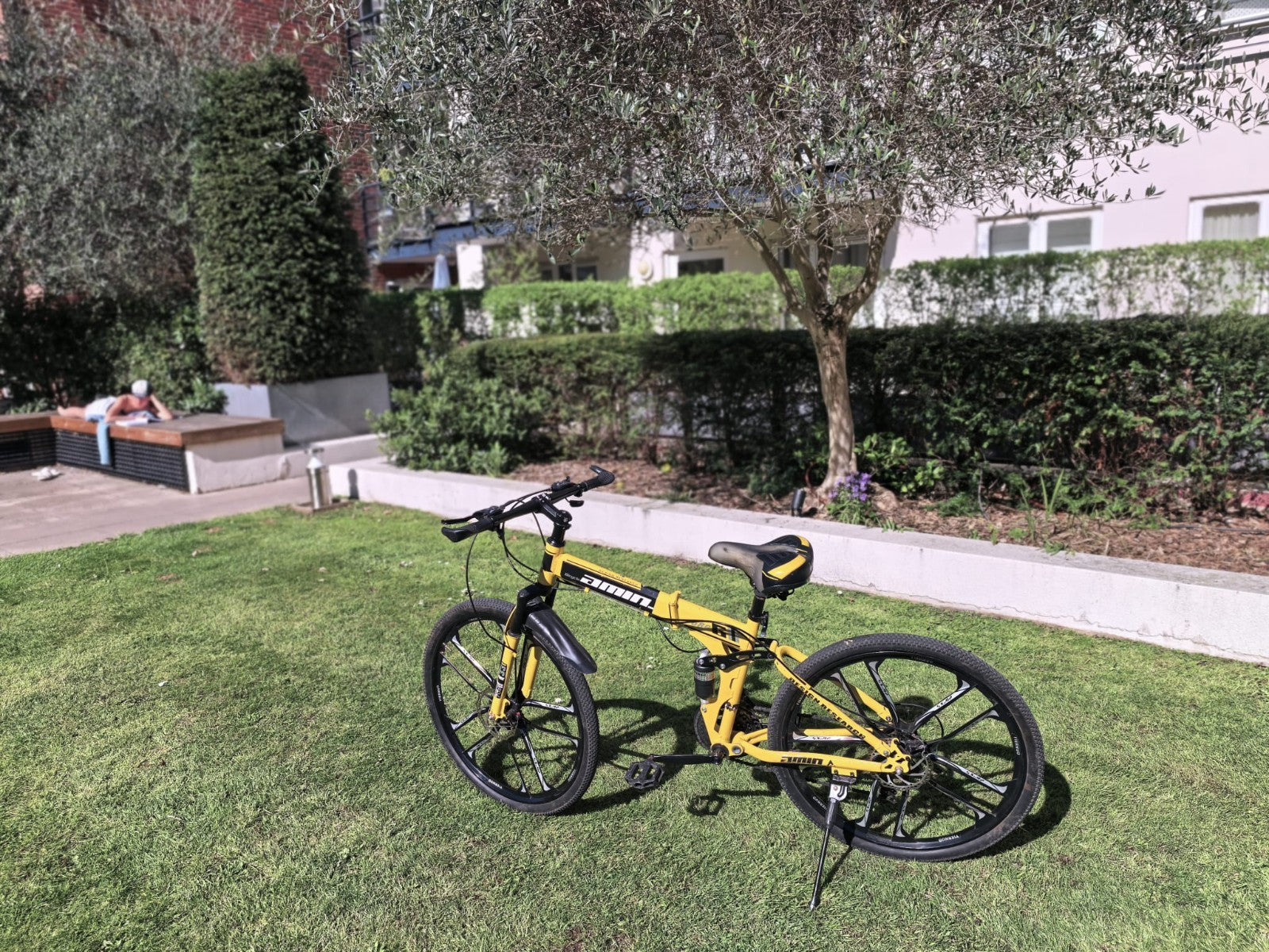 BSTSEL 26 Inch Adult Folding Mountain Bike
