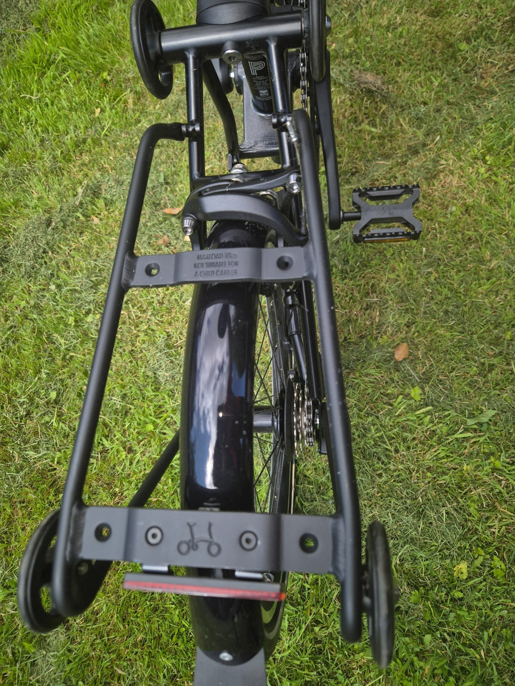 Brompton P Line 4-Speed - high Handlebar - Midnight Black - New