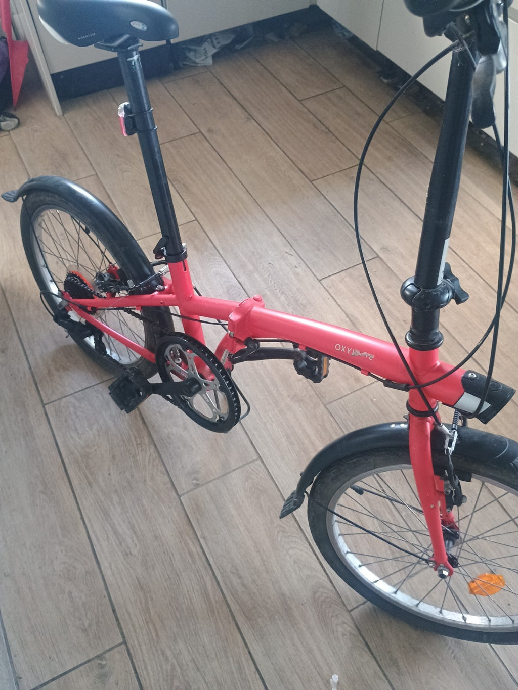 Oxylane Folding Bicycle 6-Speed
