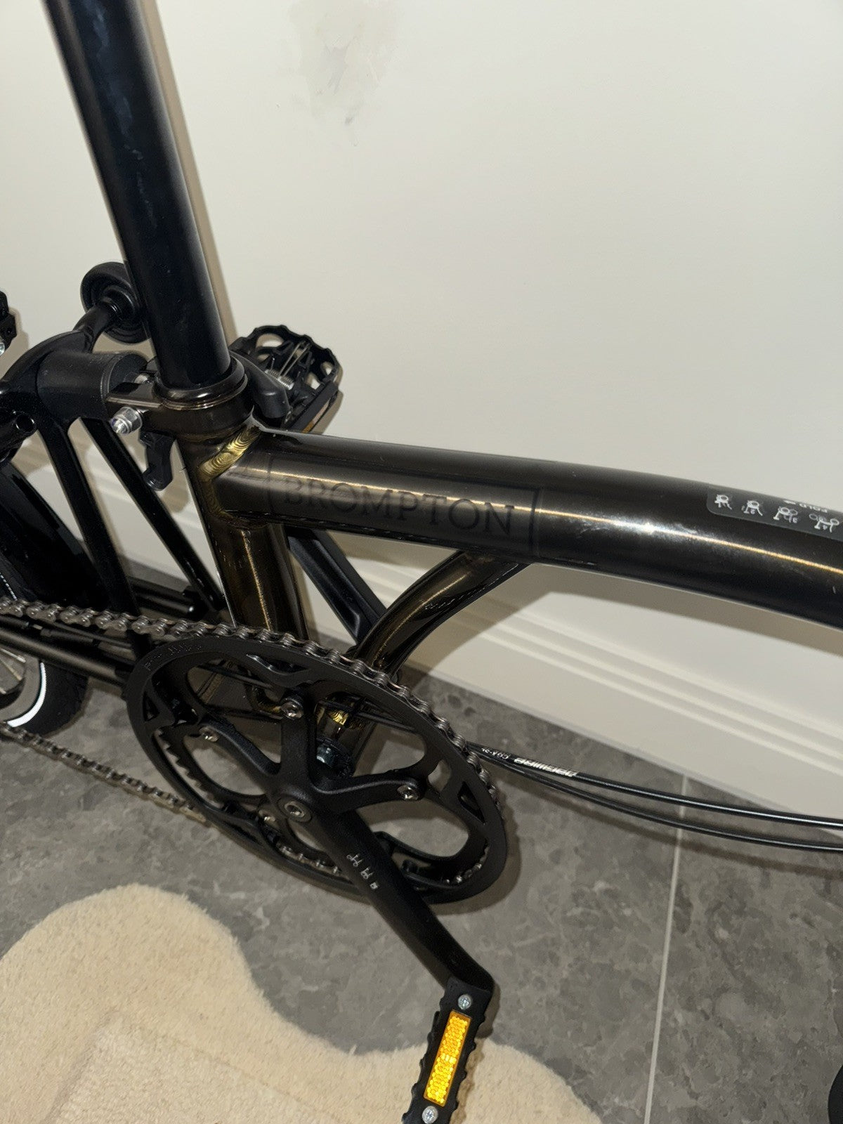 Brompton C Line 2 Speed Mid Handlebar Black Lacquer new 2026