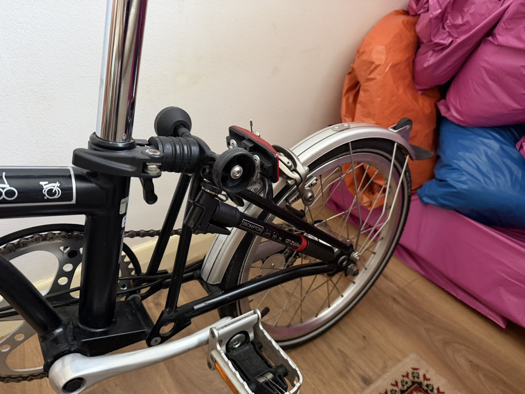 Brompton C Line M3L (3 Speed)  folding bicycle - Black