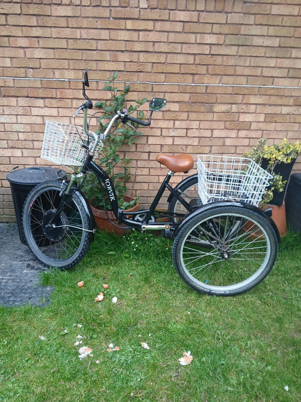 Jorvik Step Through Folding Tricycle