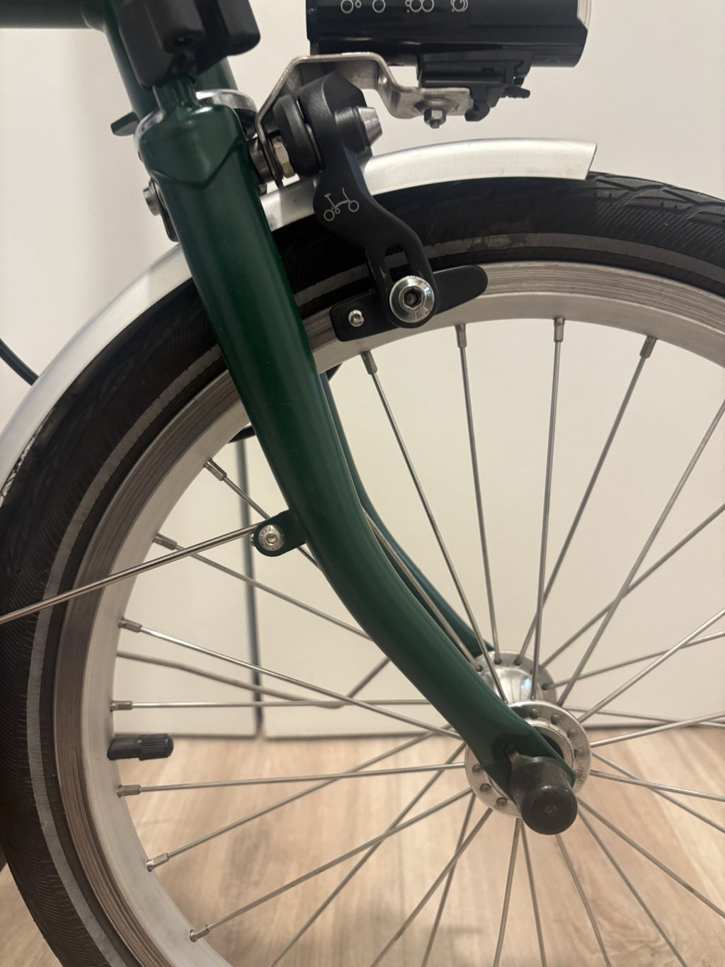 Brompton Green Folding Bike M3L serviced