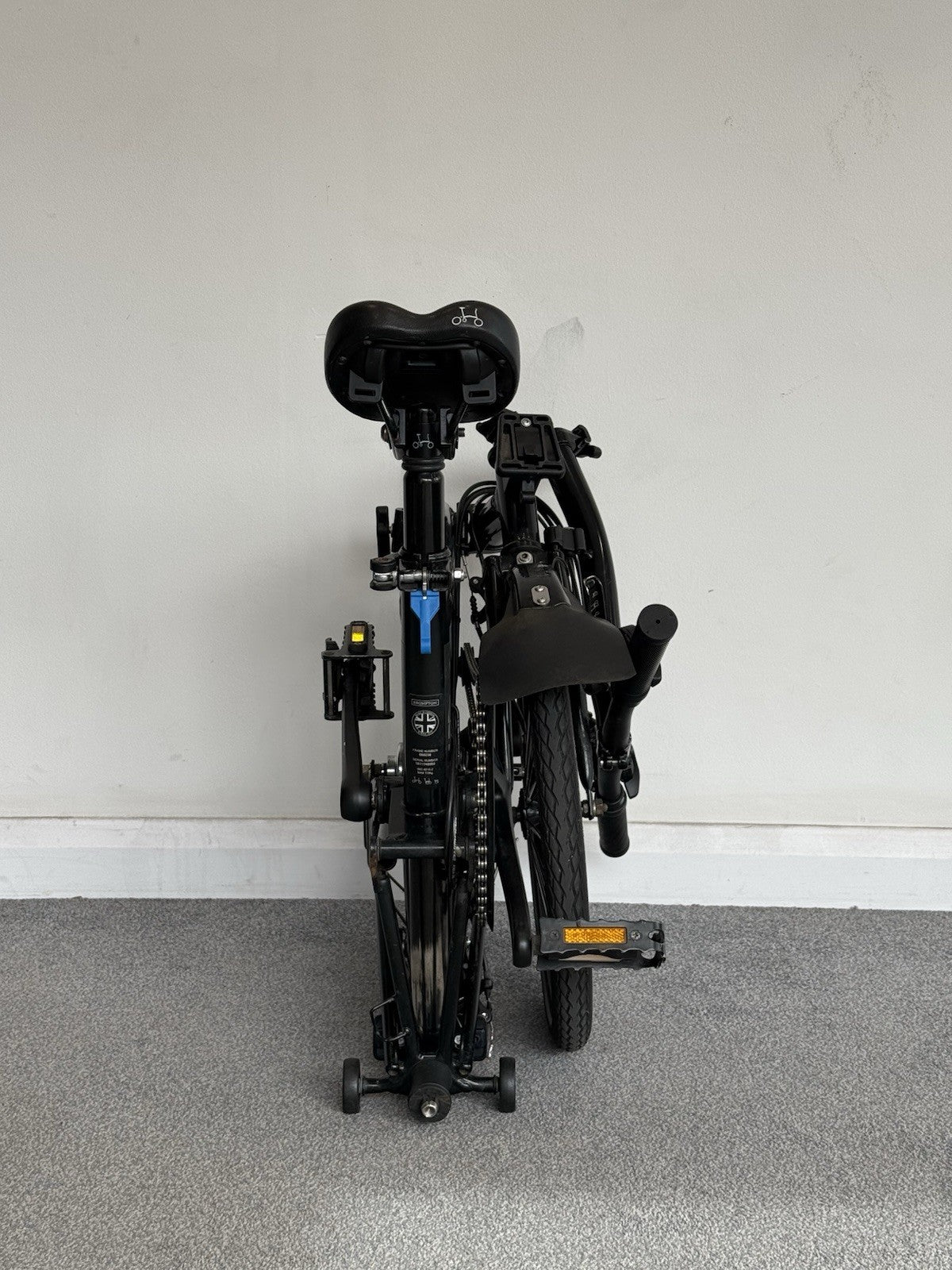 Brompton Folding Bike 6-Speed - C-Line Explore - Black Edition