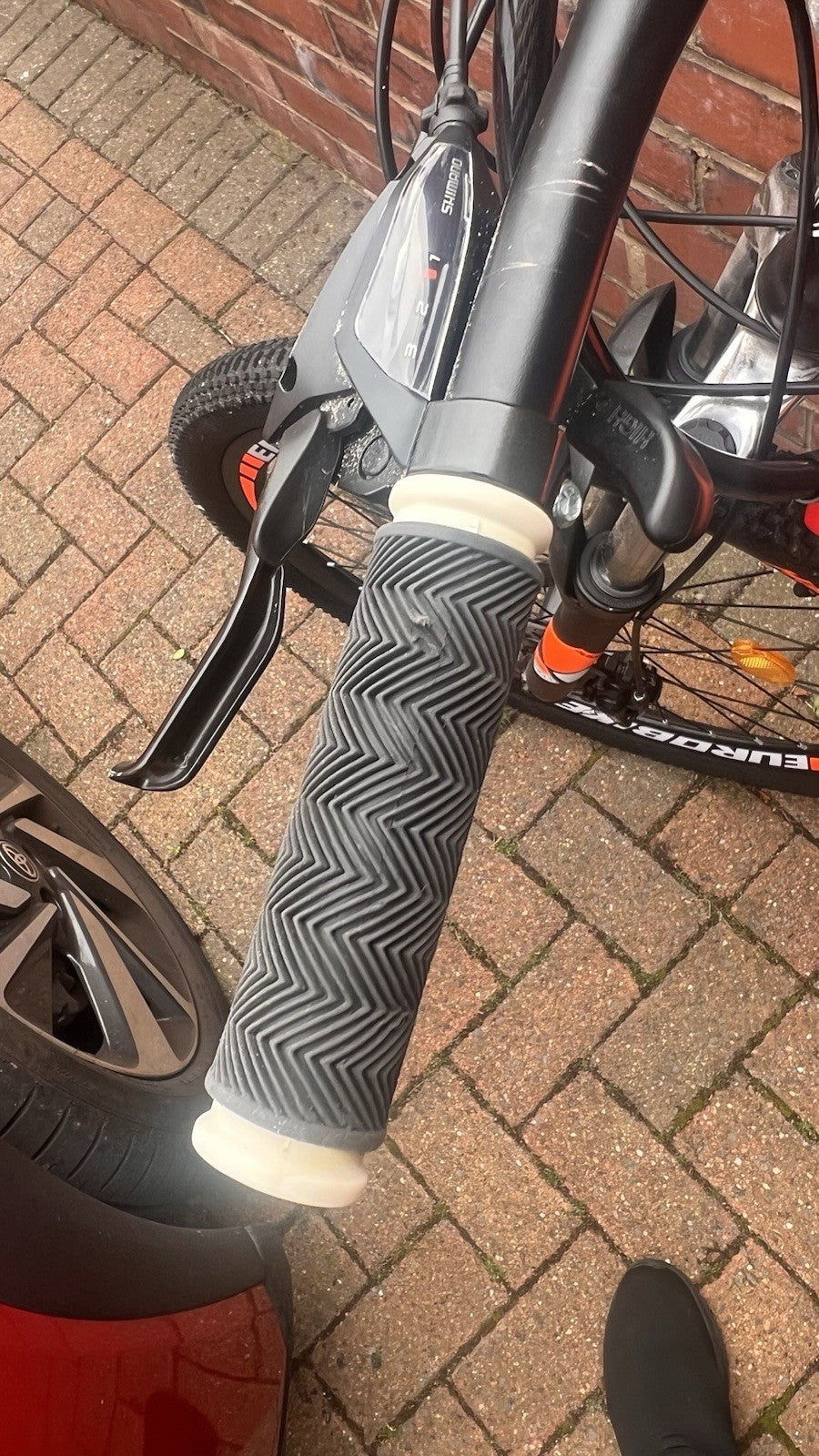 Folding Mountain Bike, Brand Eurobike * Number of Speeds 21 * 27.5 Inches Black