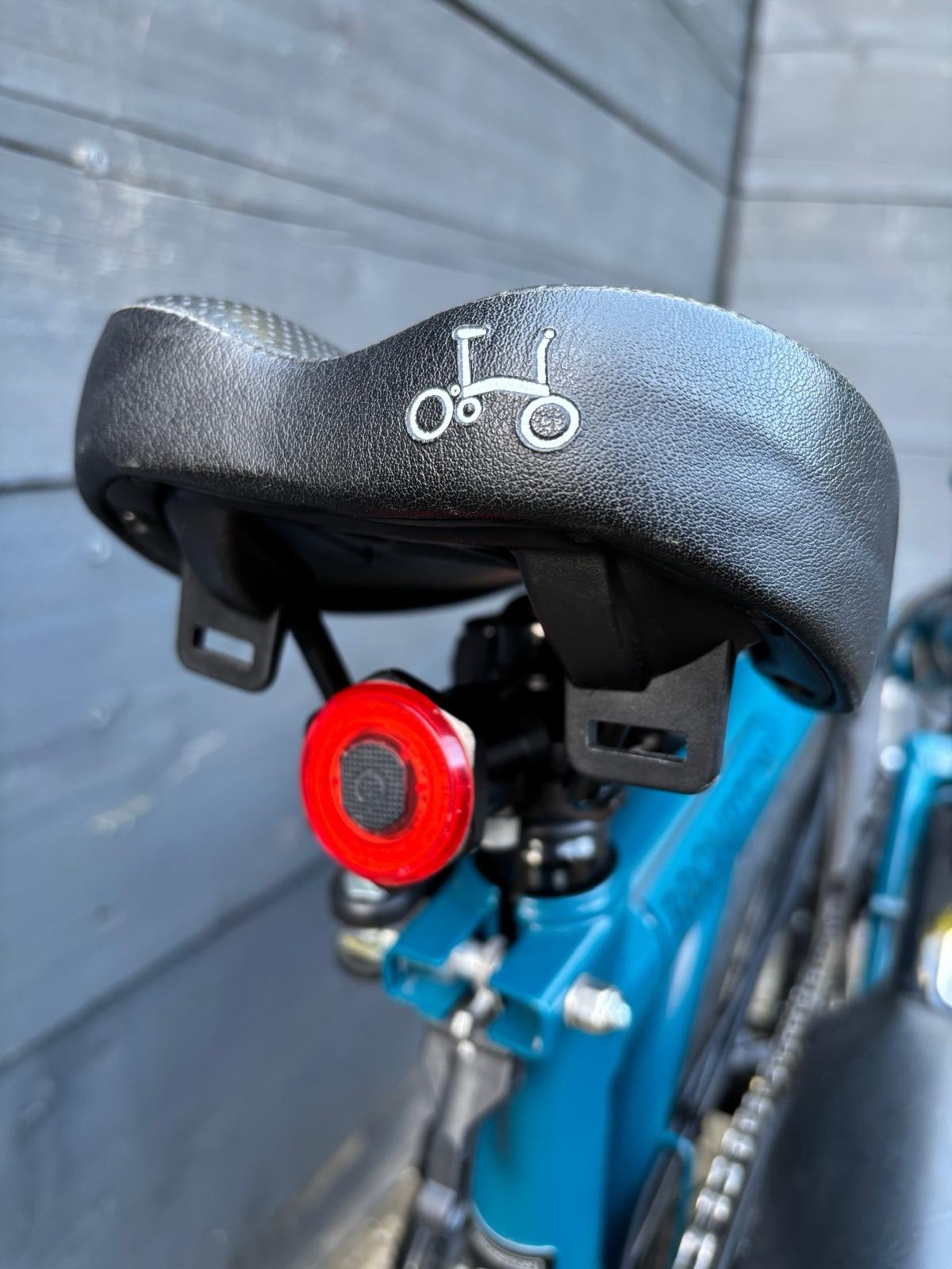 2023 Brompton C Line 6 Speed Urban in Ocean Blue + Optional Swytch Kit Fitted