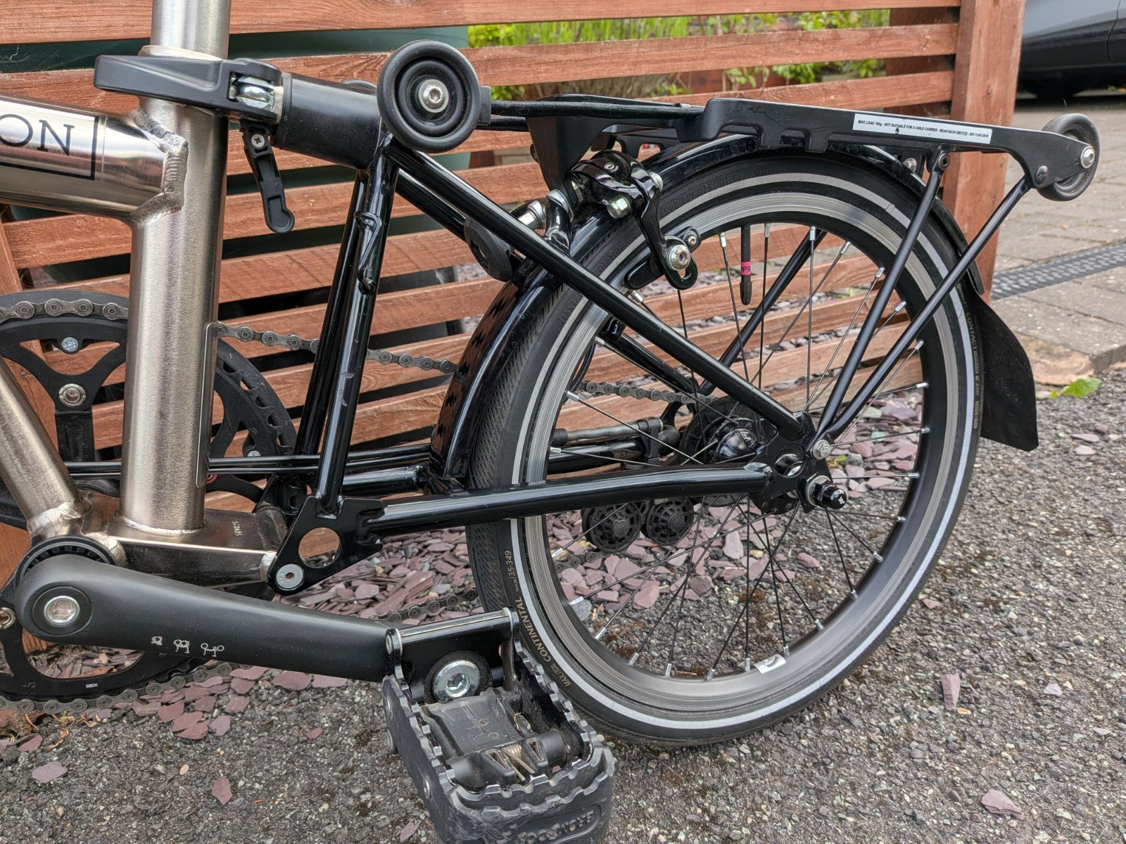 Brompton S2L Nickel Edition Folding Bike 2016