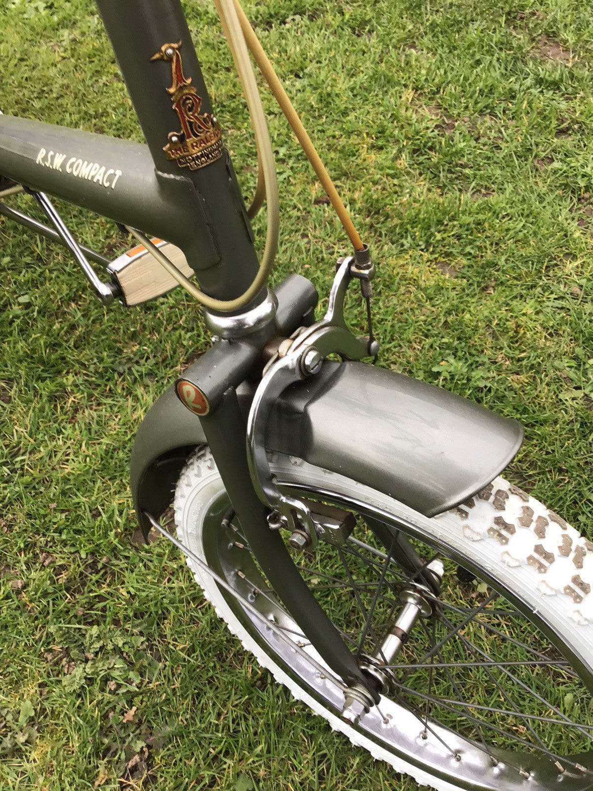 RALEIGH RSW COMPACT FOLDING BICYCLE Unrestored Original Exceptional condition.