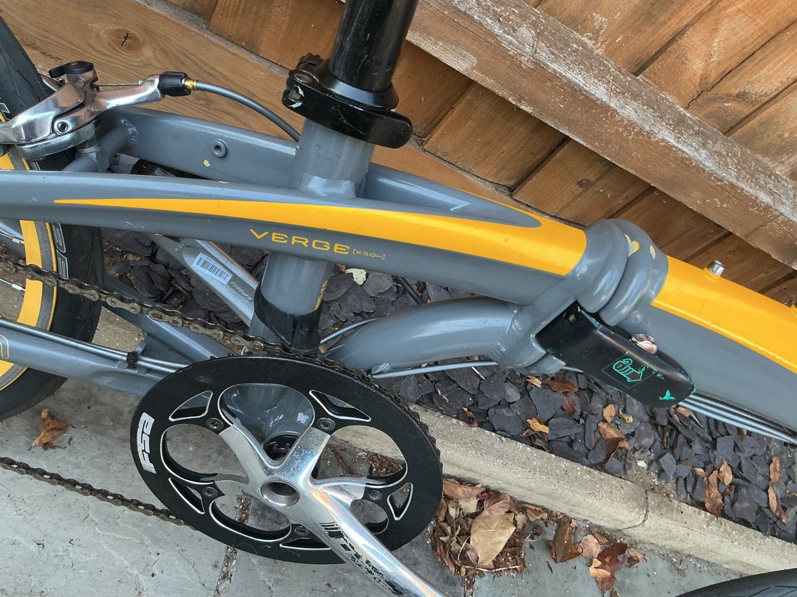 Tern Verge X30h Folding Bicycle, 30 Gears, Aluminium Frame