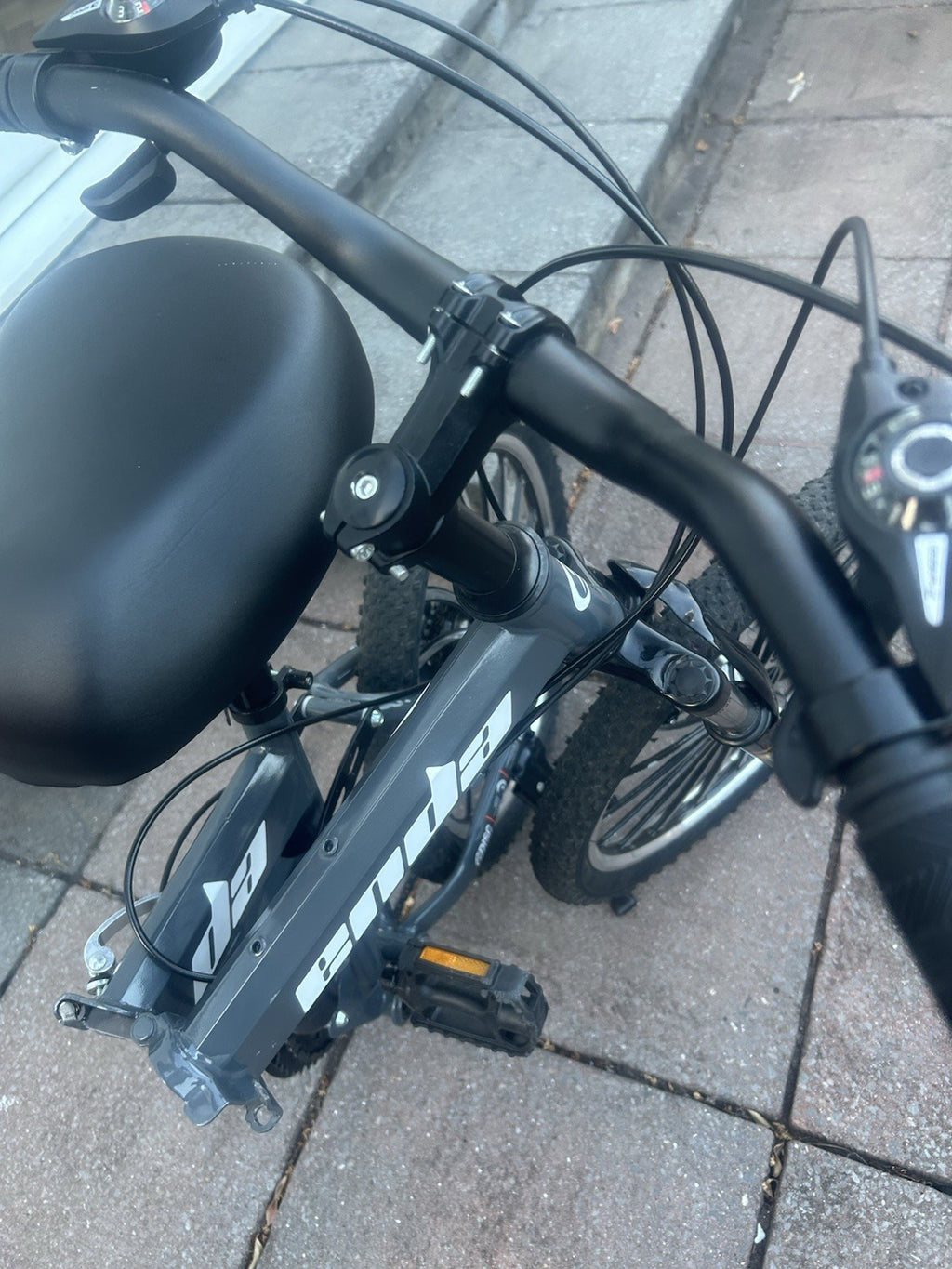 Sunn 20in Folding Bike 7 Speed Front Suspension V-Brakes Kickstand BMX Bar