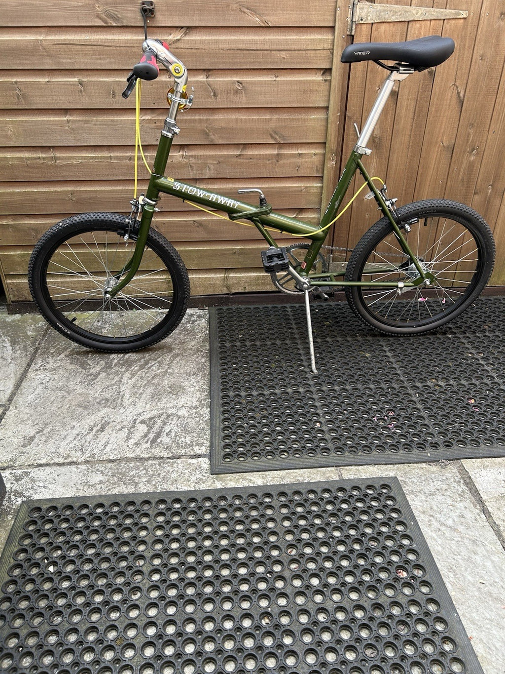 Vintage Customised Early 1970s Raleigh Stowaway Folder