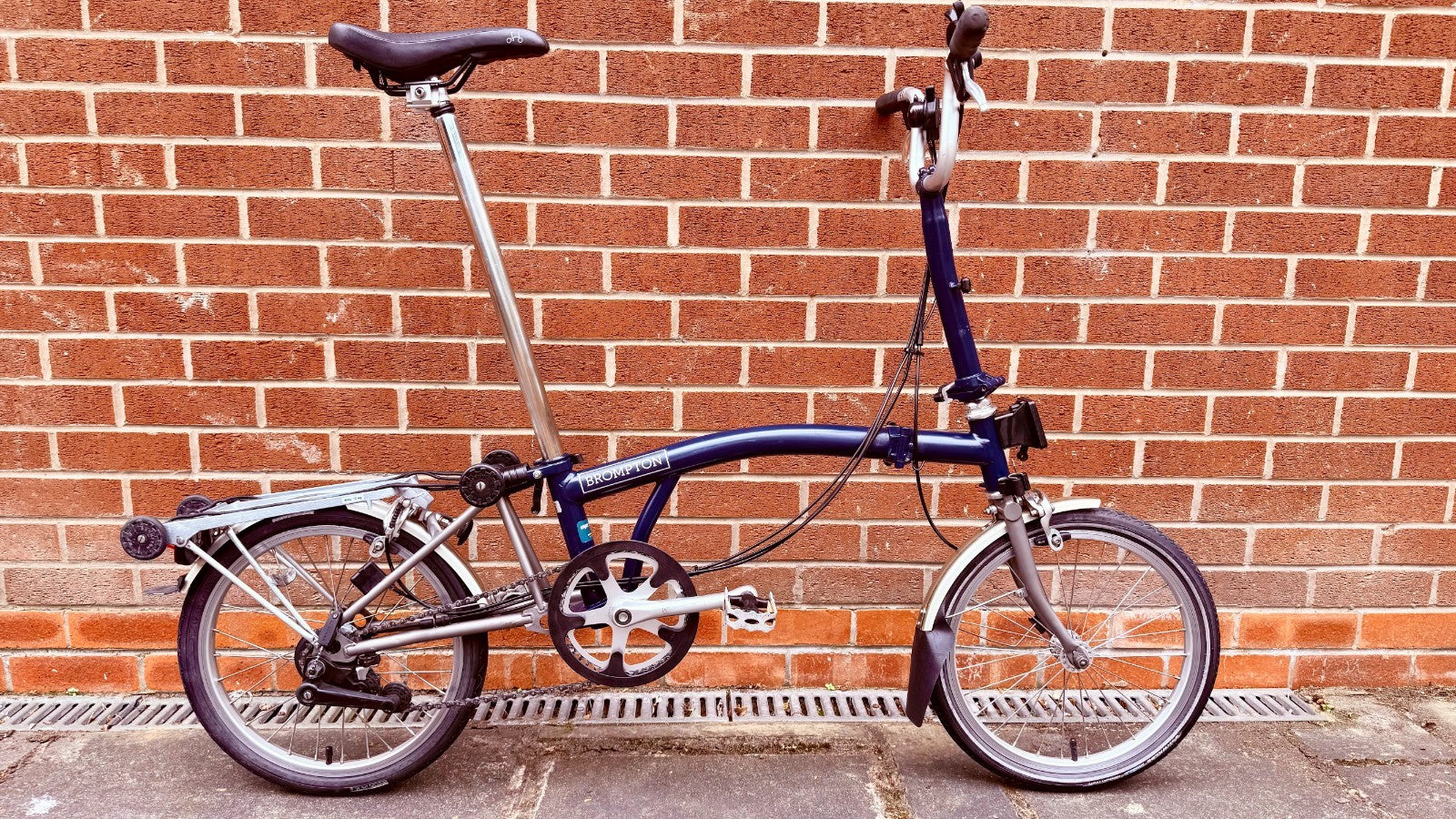 Brompton M6L-X Titanium C Line 6 Speed Very Good Used Condition FREE POSTAGE