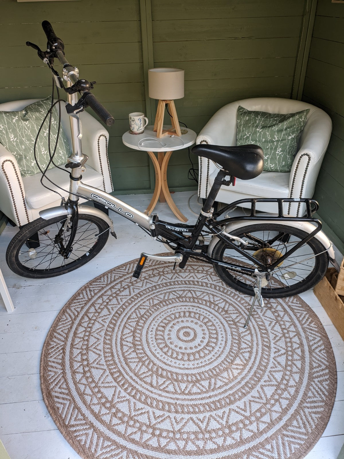 2 X Apollo Transition Folding Bikes 6 Speed Shimano Gear 20” Wheels