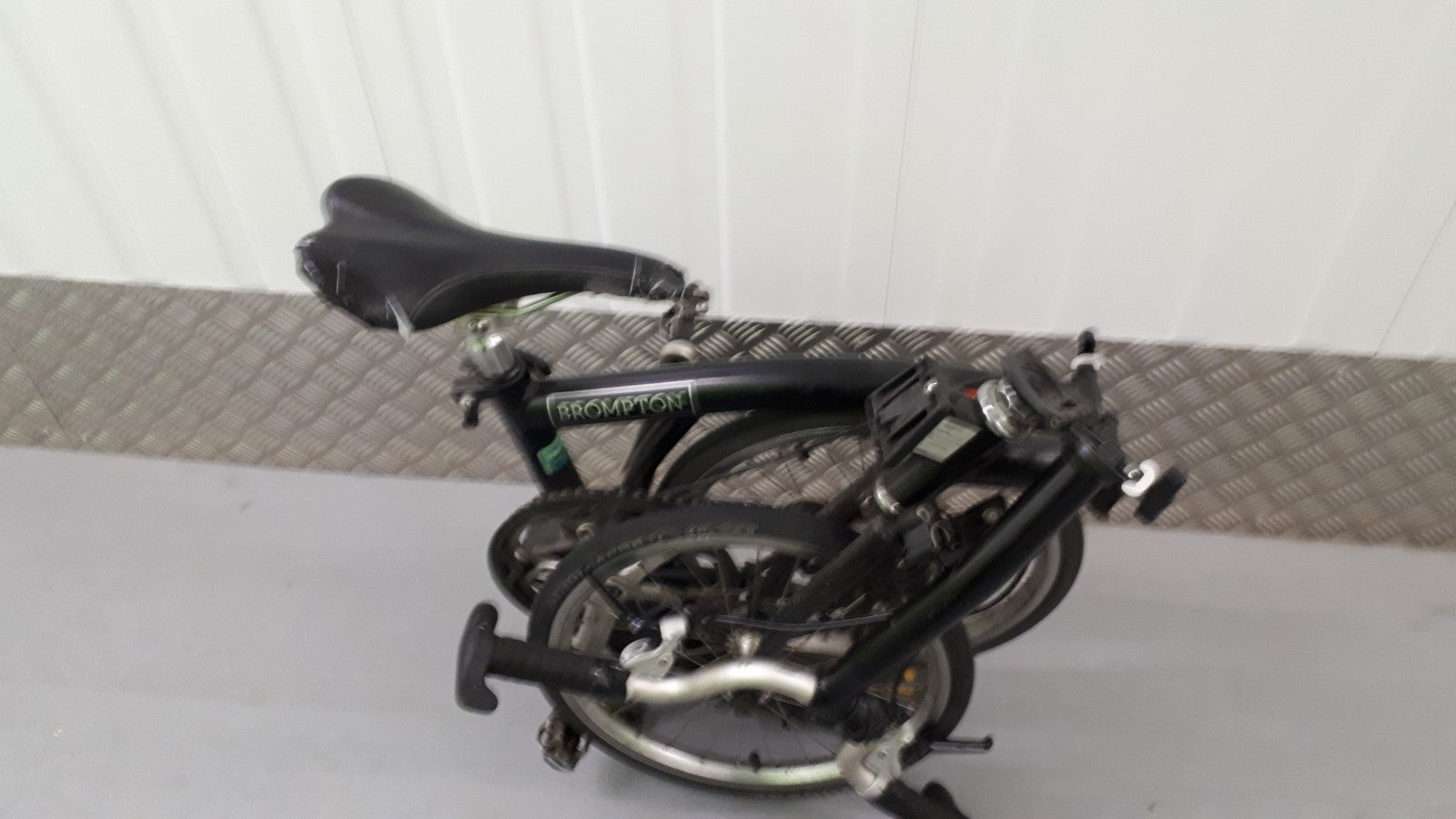 Brompton fold up classic black