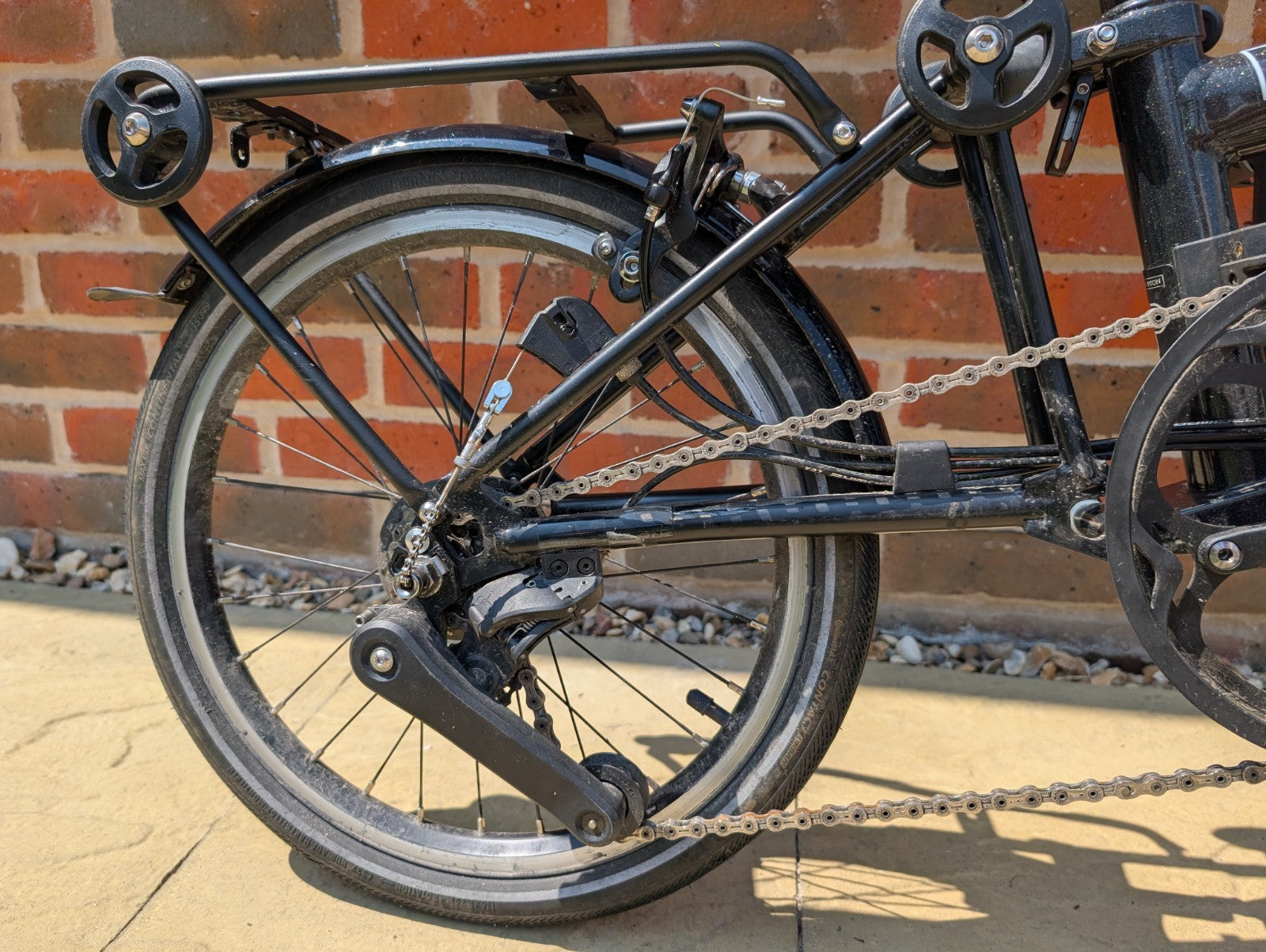 Brompton P Line Explore 12 Speed Folding Bike in Excellent Condition