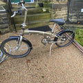 Lombardo Folding Bike – Silver, Good Condition