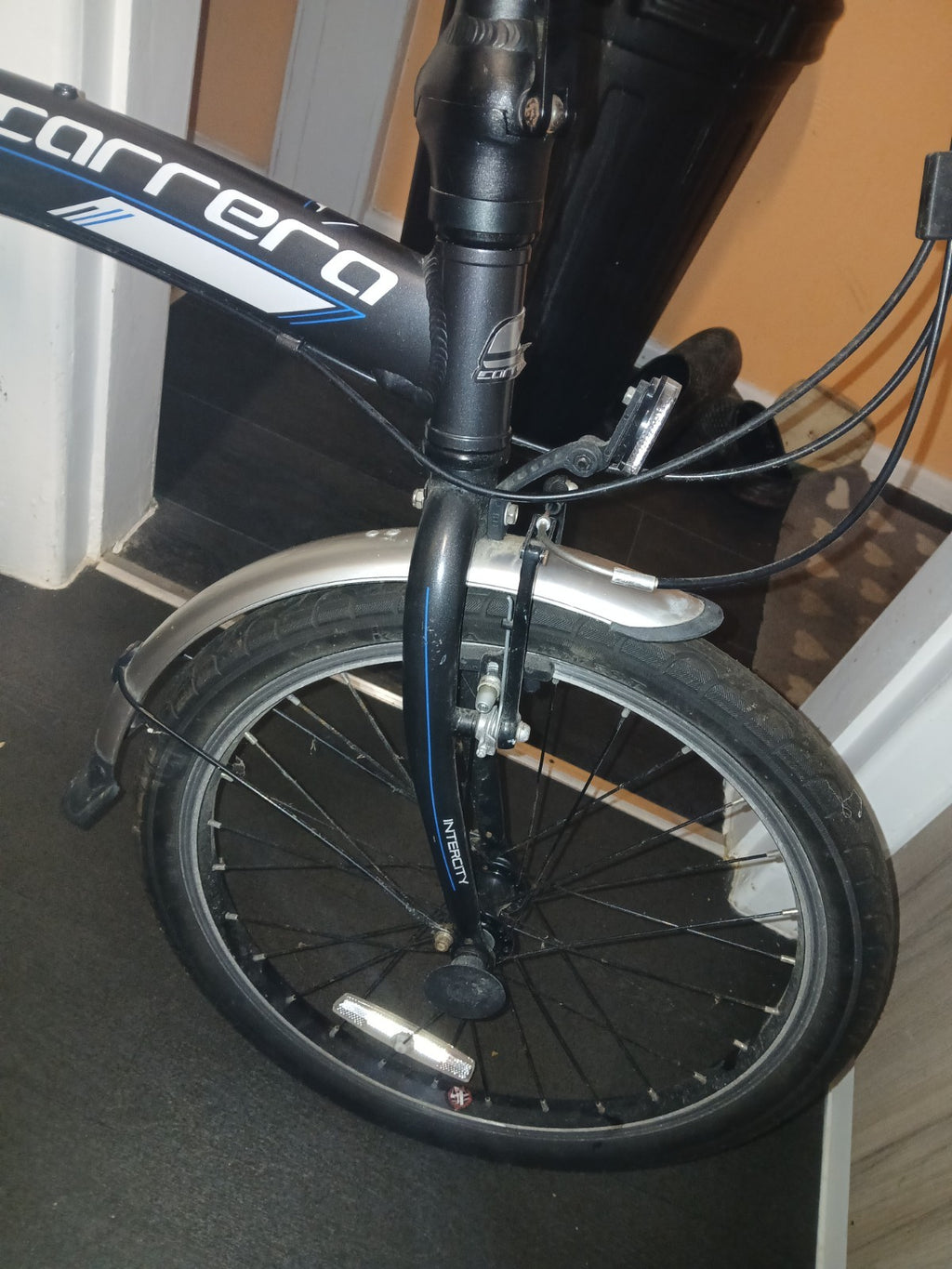 Carrera Folding Intercity Commuter  bike great for trains