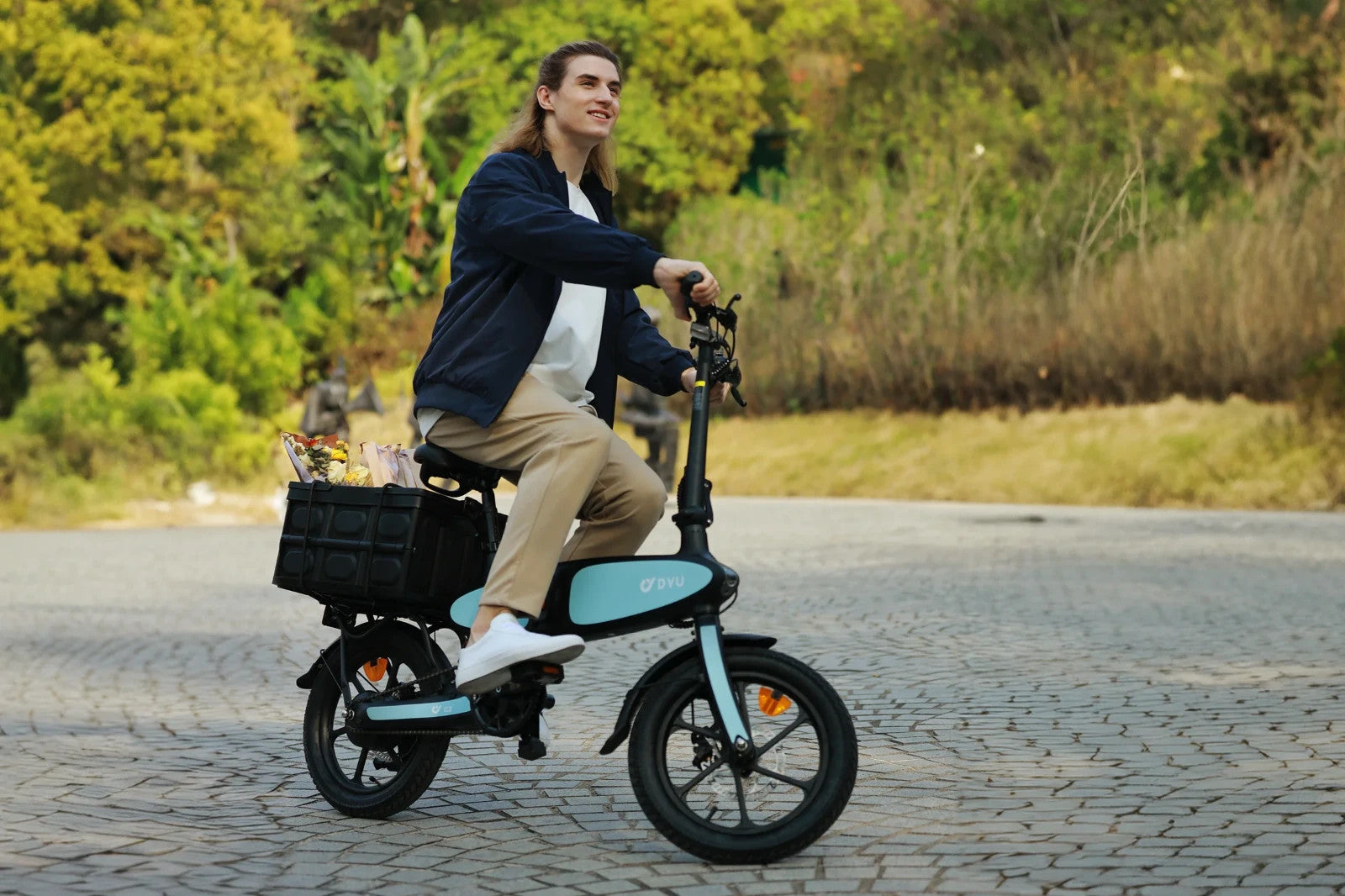 16" All Terrain 2.5" Folding Magnesium Alloy Bicycle bike, 250W,48V 7.5Ah-C2