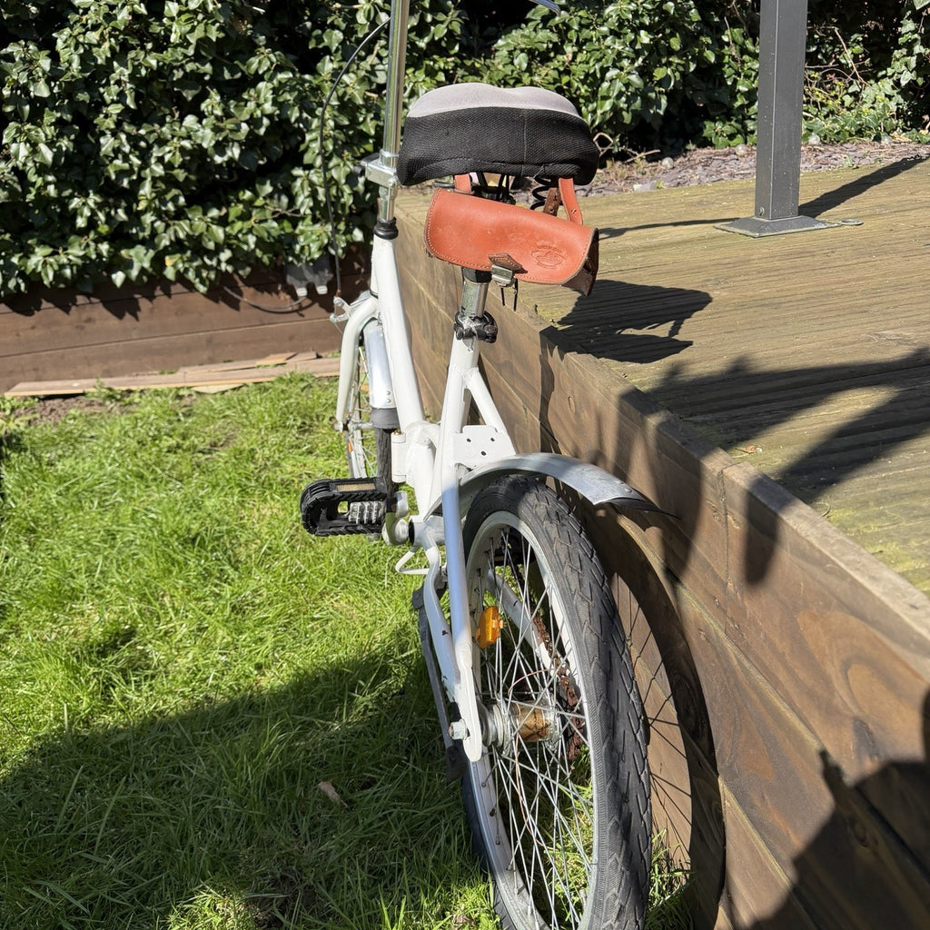 FIAT 500 Foldable Bicycle & Carry Bag White