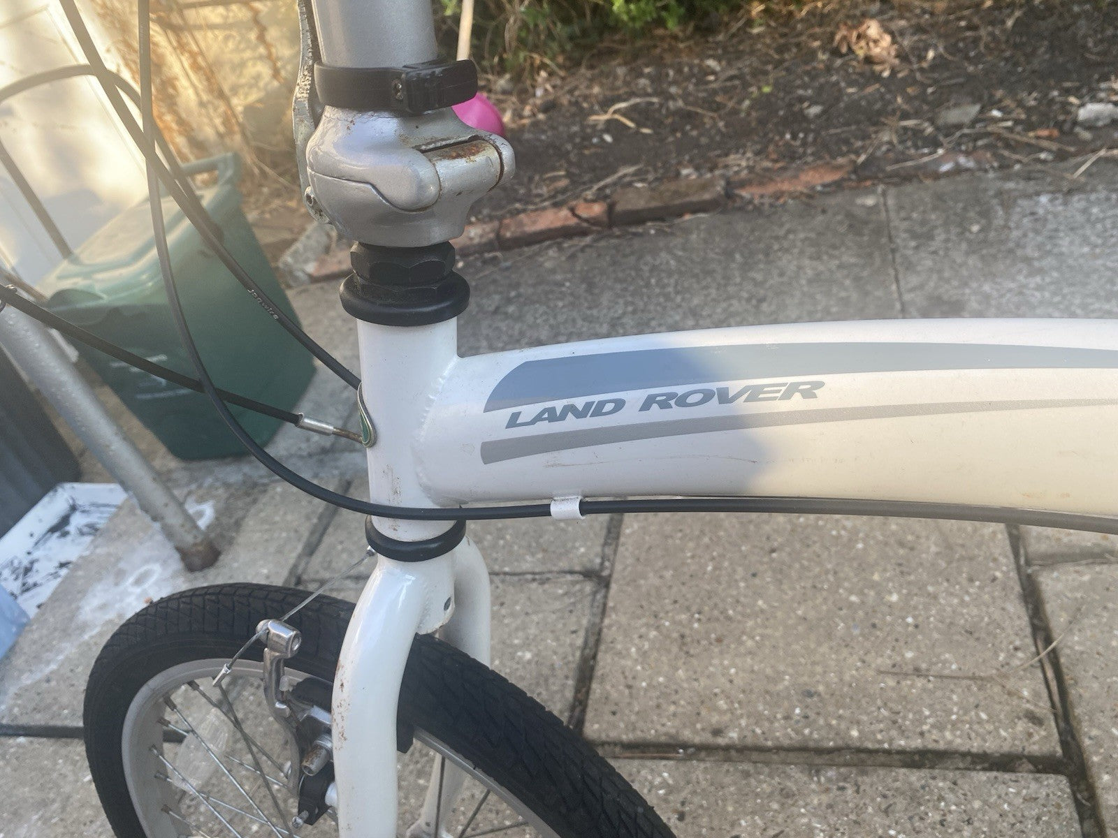 Land Rover City Lite Folding Bike 6 Speed Bicycle Fully Ridable With Cases