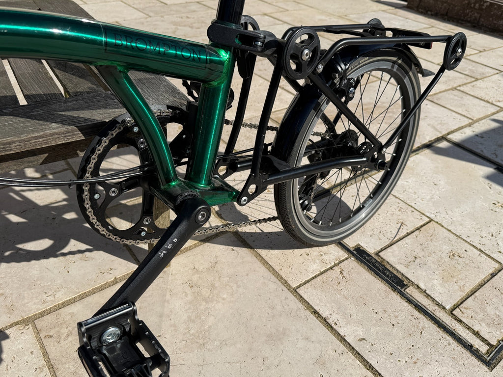 Brompton P Line 4 speed, Emerald Green