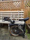Brompton M6L 2022 black with accessories