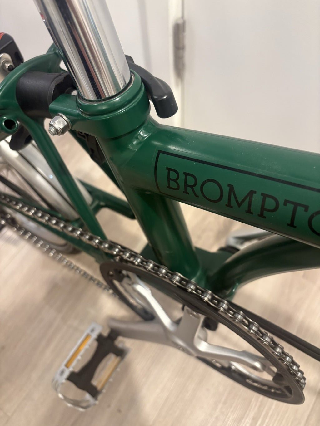 Brompton Green Folding Bike M3L serviced