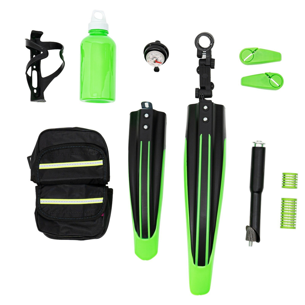 20 Inch Bike for Adult & Kids Folding Mountain Bike 7 Speed Disc Brakes Bicycle