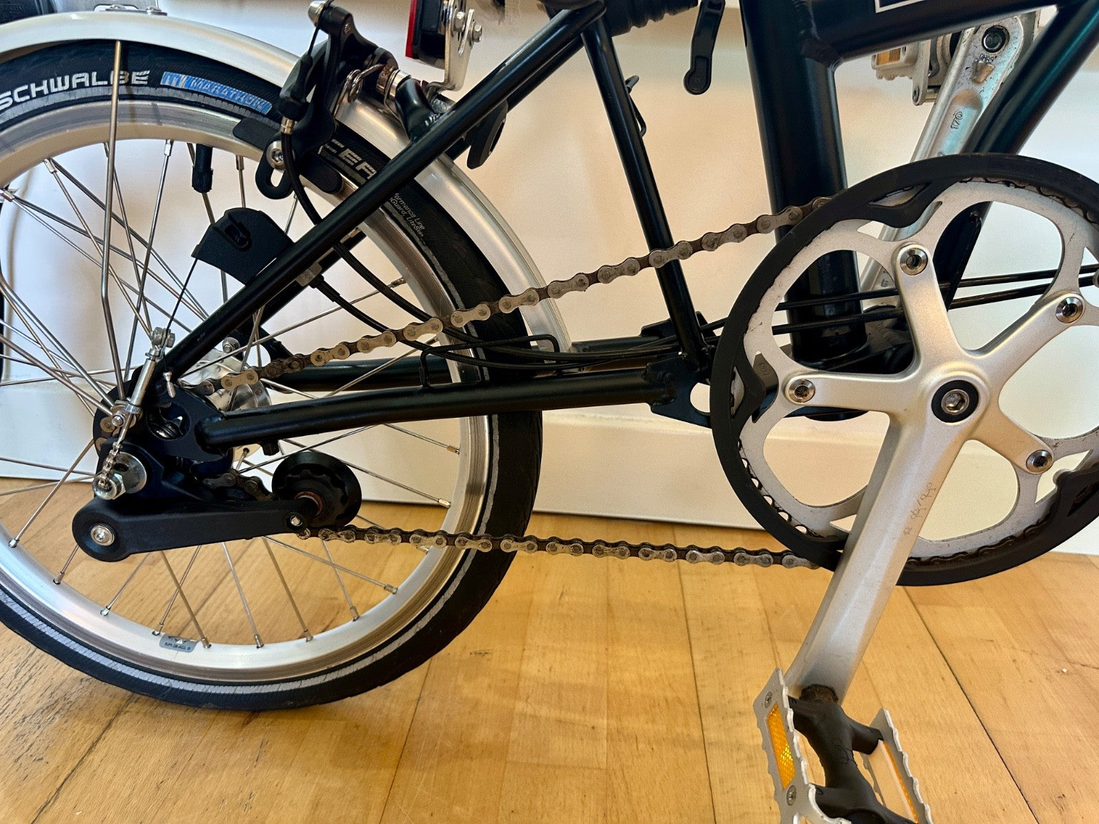 Brompton Folding Bike C Line 3 Speed Black 2018 - Excellent Condition