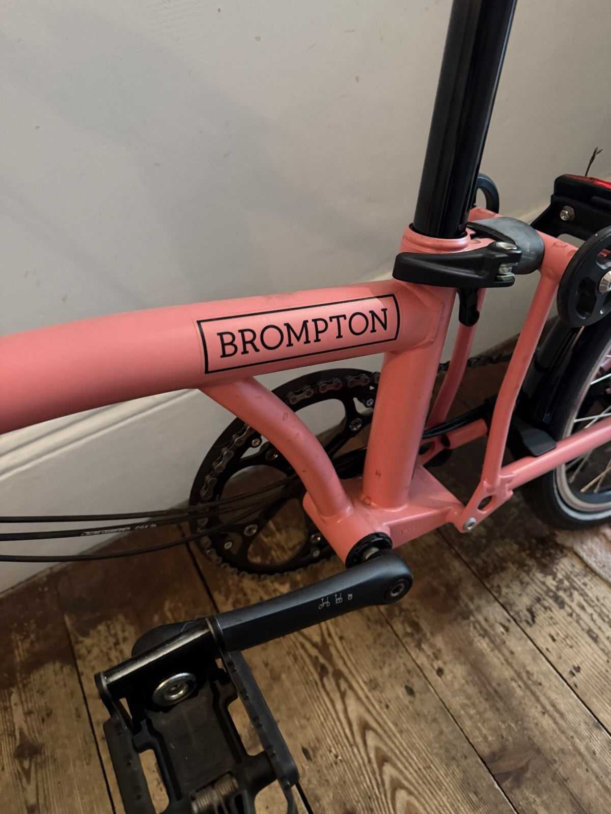 Brompton C line 12 speed 2025  Flamingo Pink