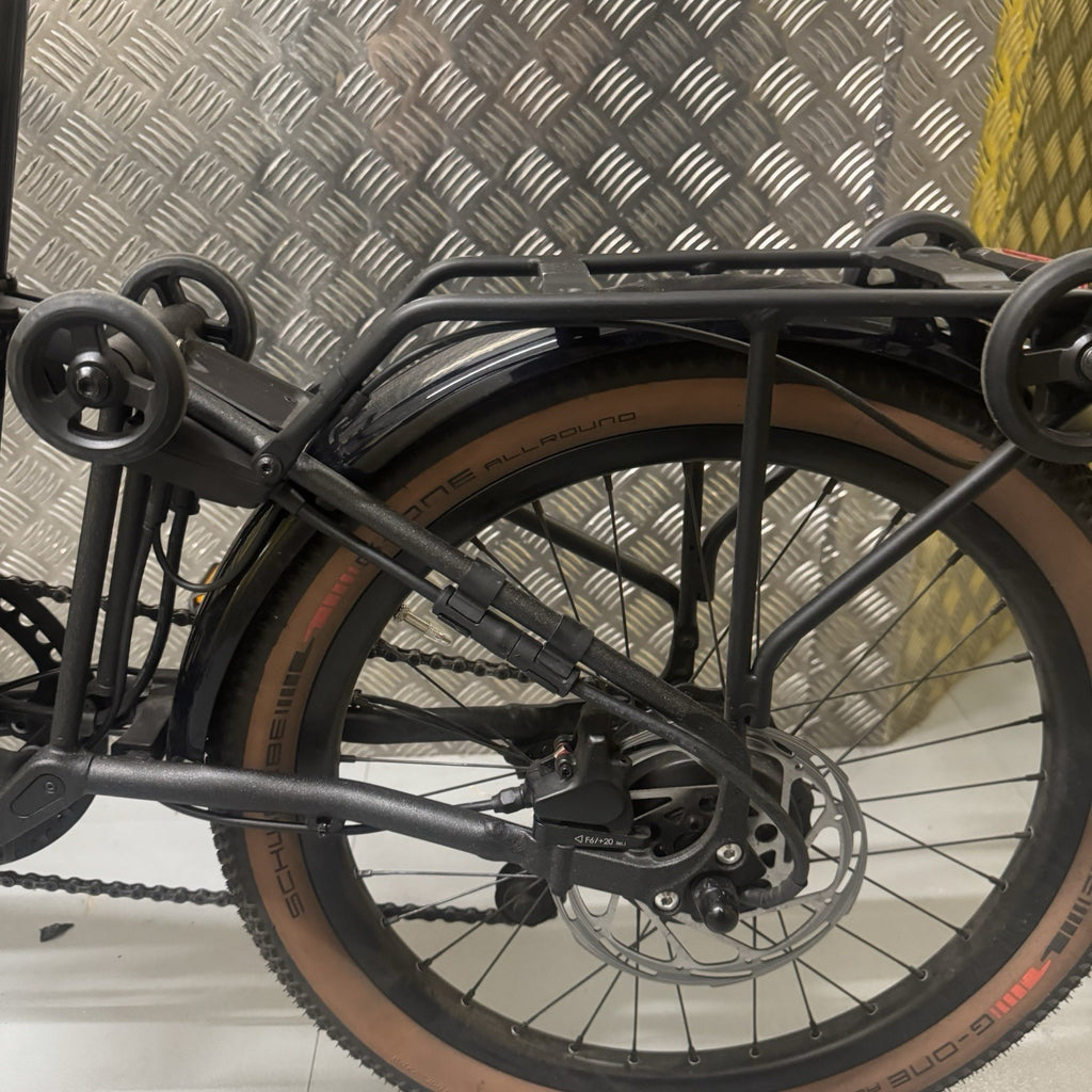 Brompton G Line 4 Speed Space Black Folding Bike