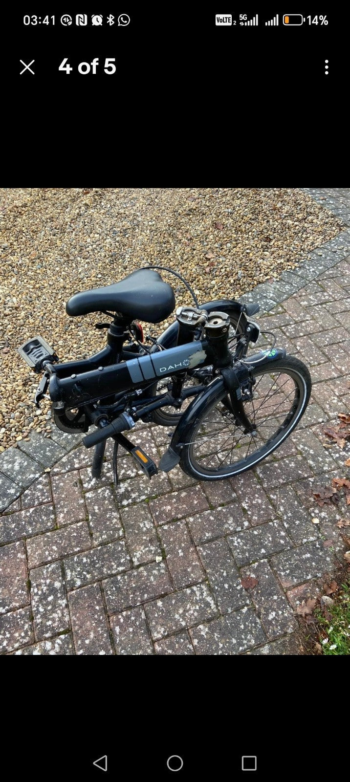 Dahon Vitesse Folding Bike with Accessories Excellent Condition