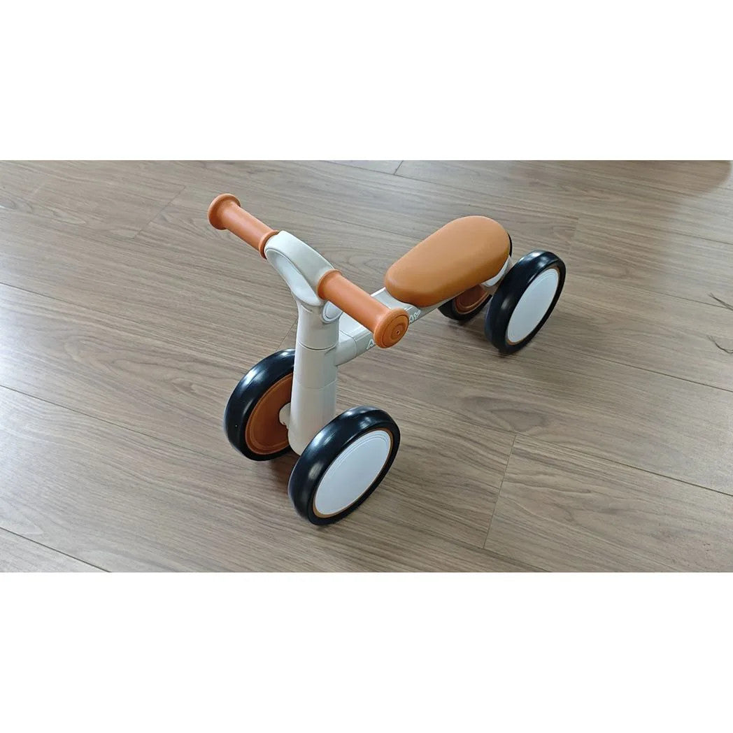 Balance Bike Foldable Adjustable Seat No Pedal 57 x 28.5 x 40 cm White