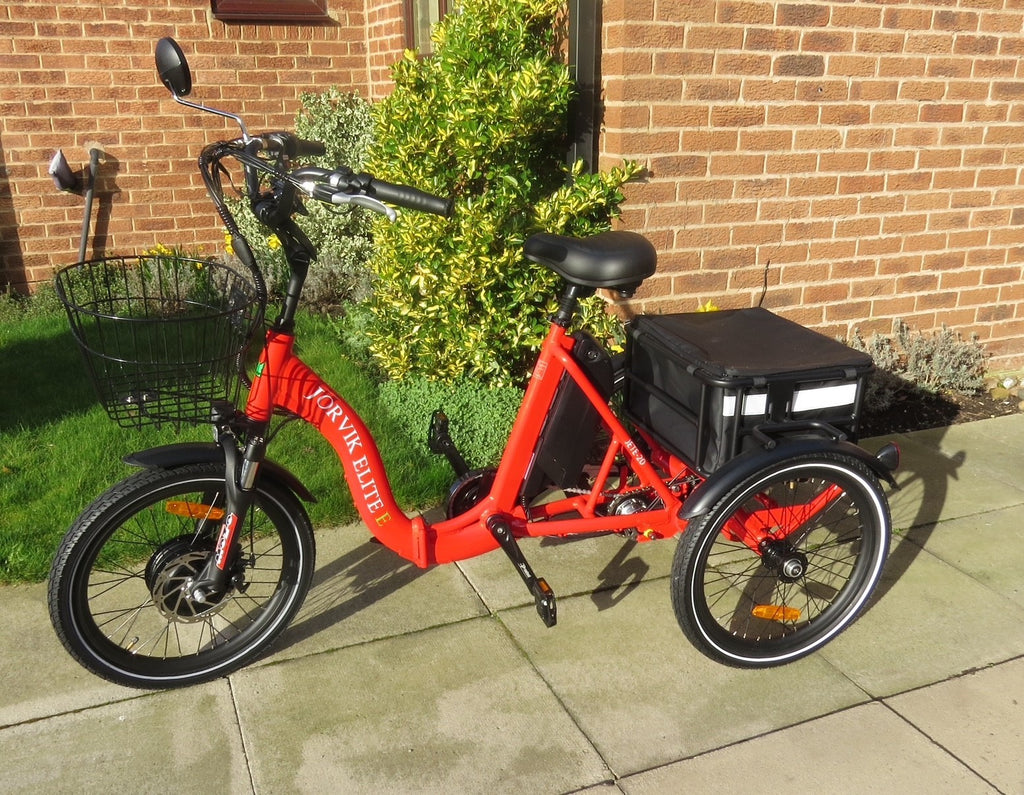 Jorvik JET E Elite Low Step Through Electric Folding Tricycle Less Than 1 Mile