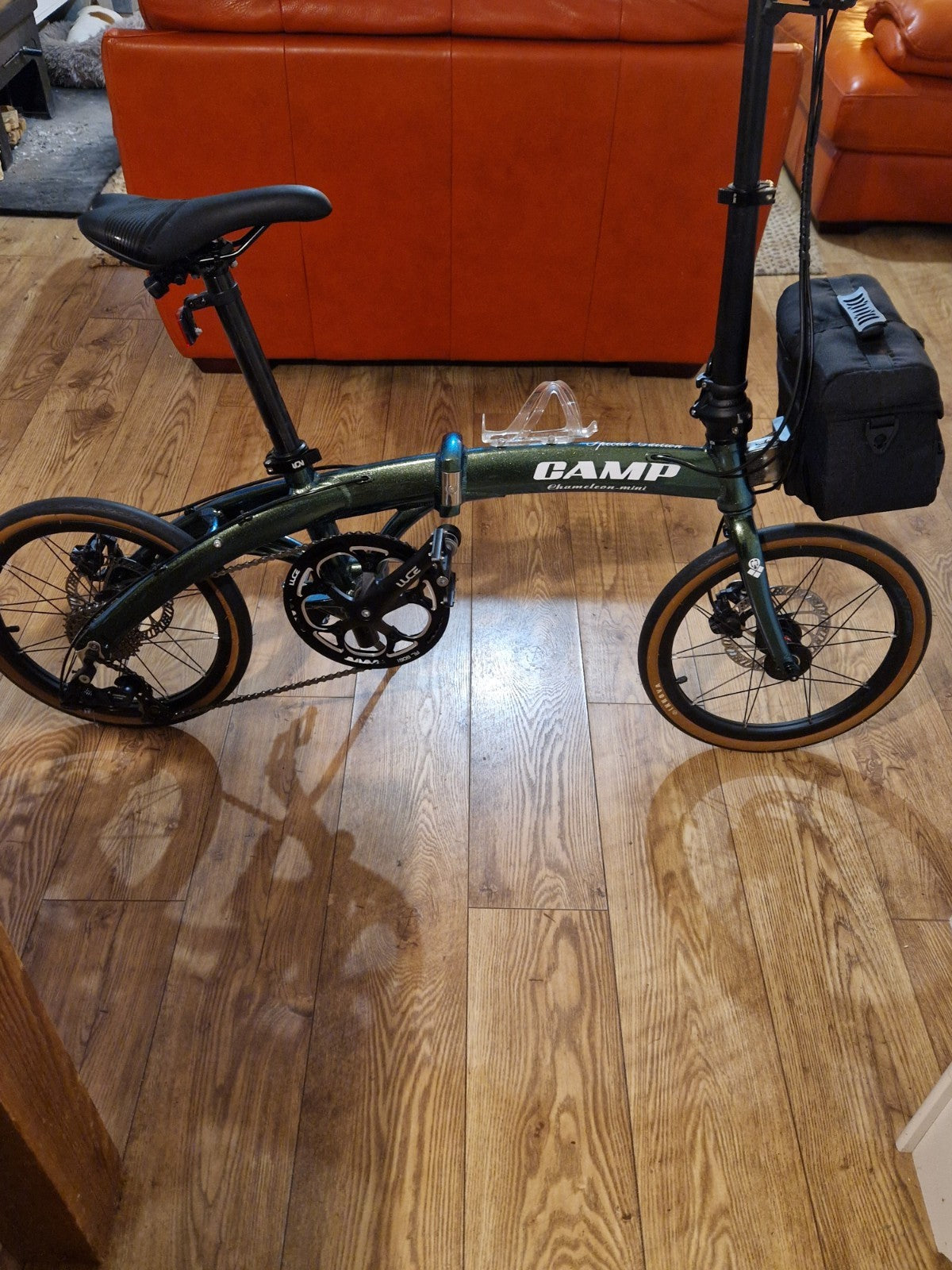 Folding Bike: Camp Chameleonspecial edition (Iridescant green)