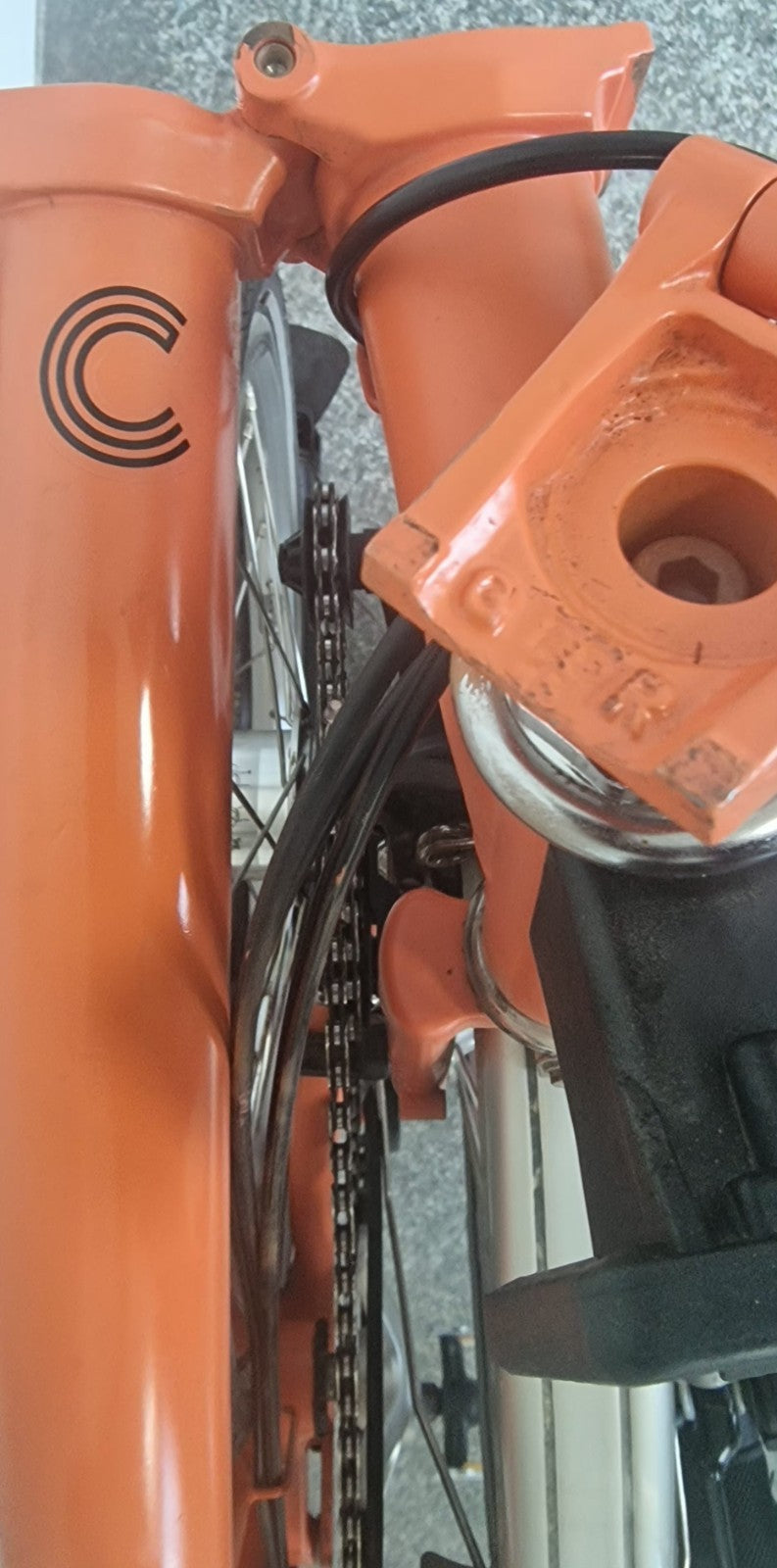 Brompton  C Line 6 Spd FLAME CORAL  Global P&P📦🌎✈️📬