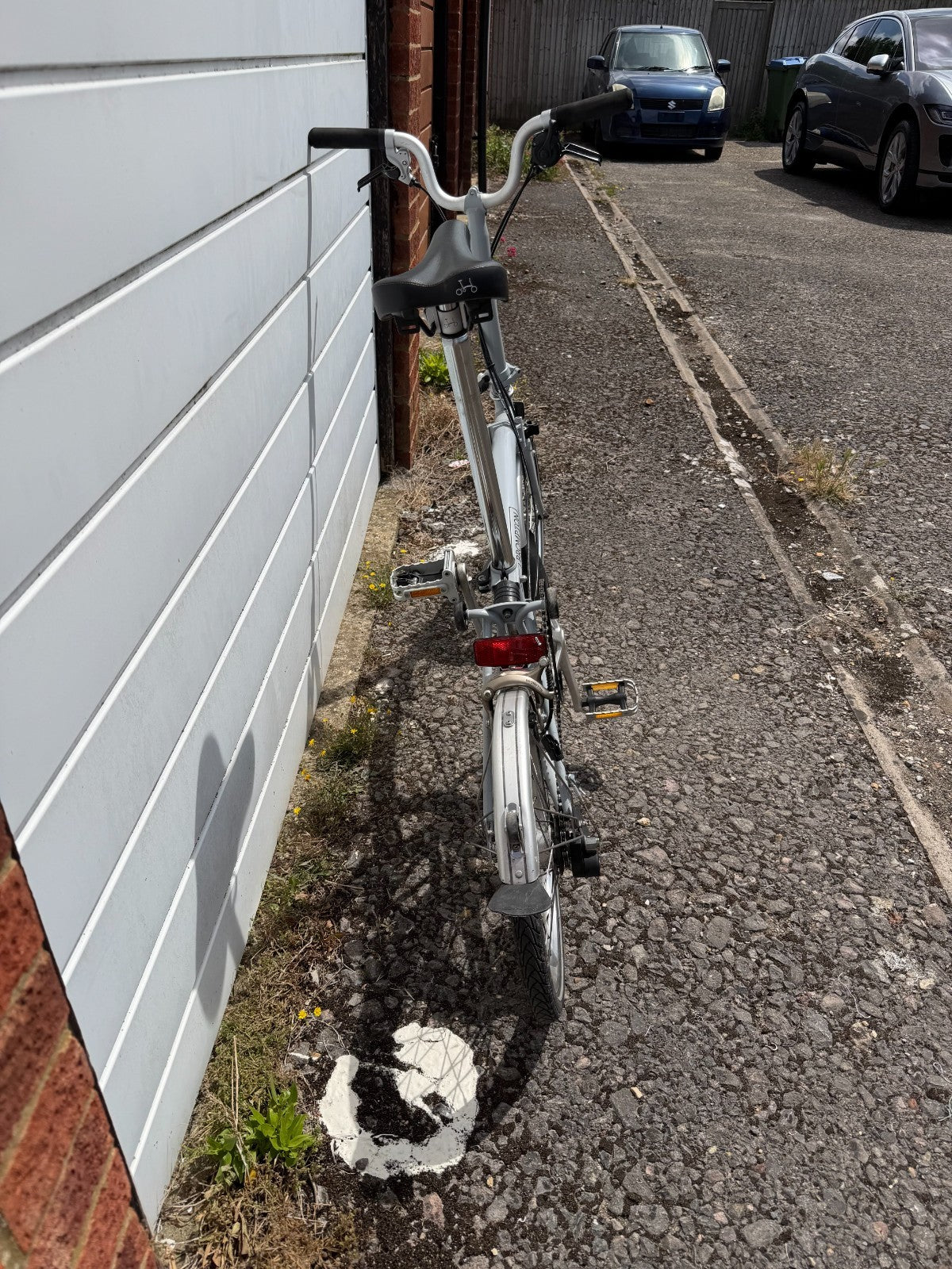 Brompton M3L Folding Bike (2017) – Grey – Original Owner – Receipt/BikeRegister