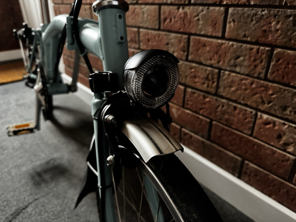 Brompton M Bar 3 Speed Bike with Dynamo Lights