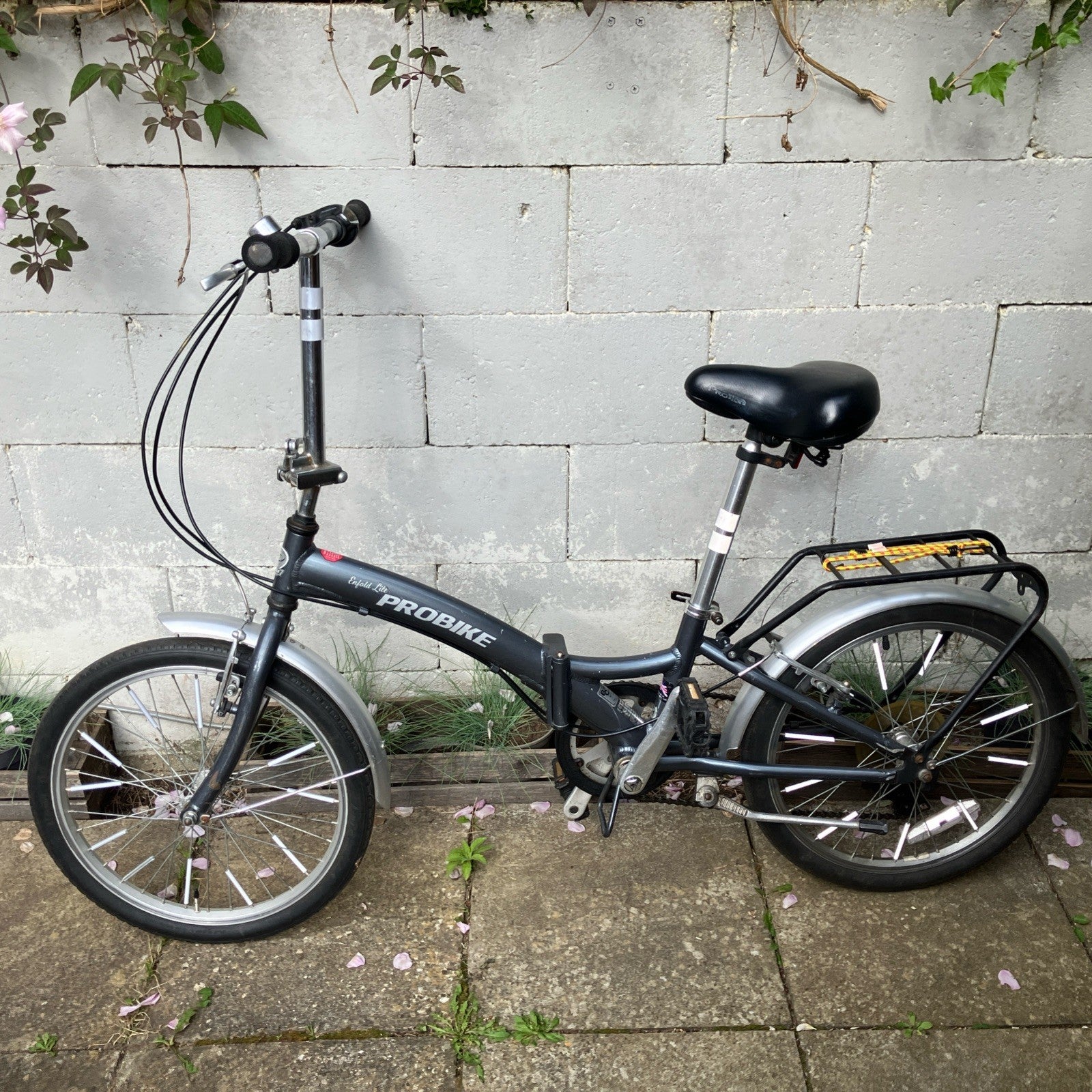 USED Enfold Lite Probike compact folding bike frame size 11 20" wheels