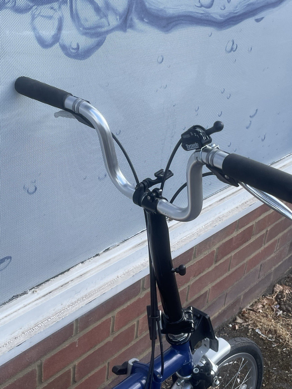Brompton M3L Folding Bike - Tempest Blue