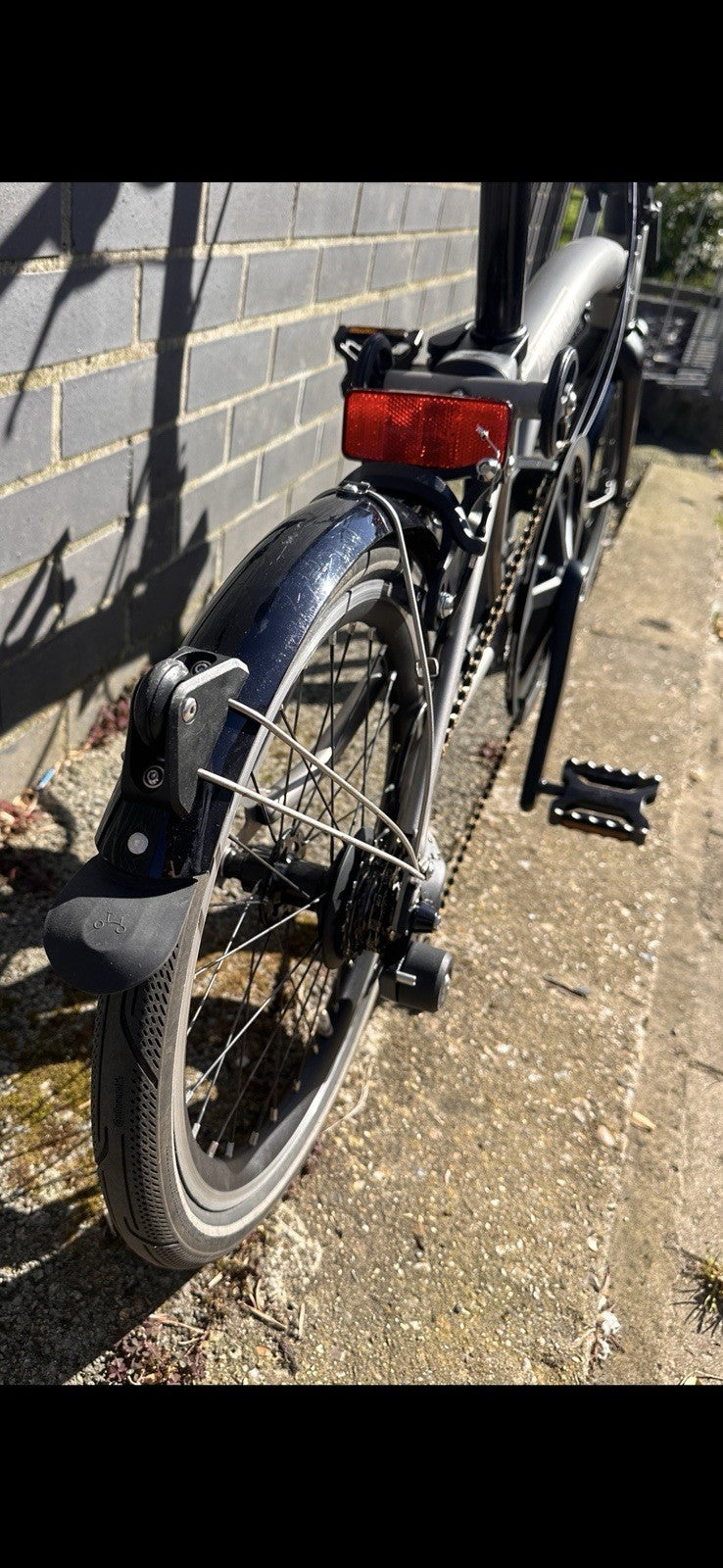 Brompton T Line, 4 Speed, First Edition, Titanium and Carbon, Folding Bike