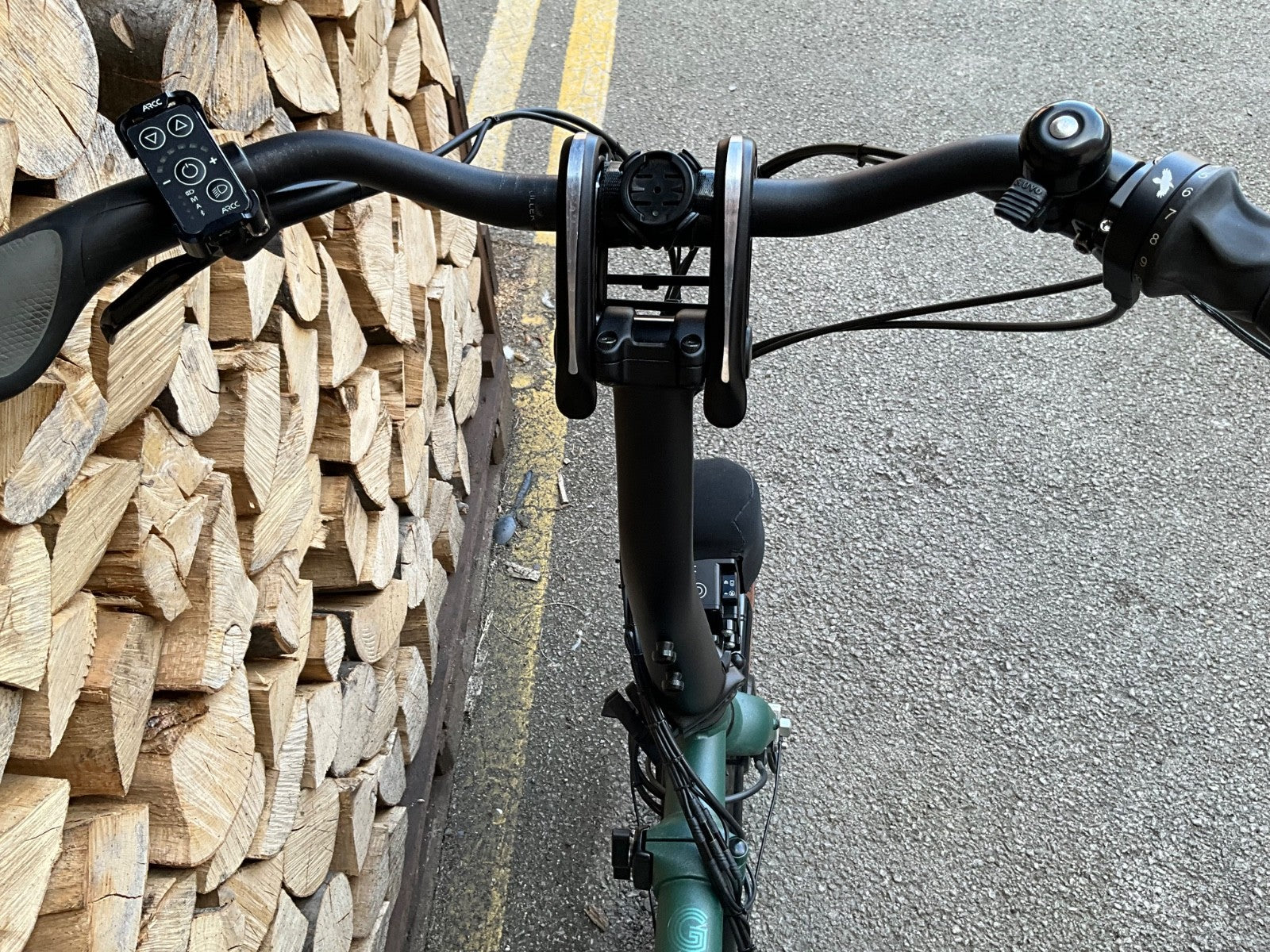 Brompton G Line Forest Green Large. Rohloff - ARCC conversion