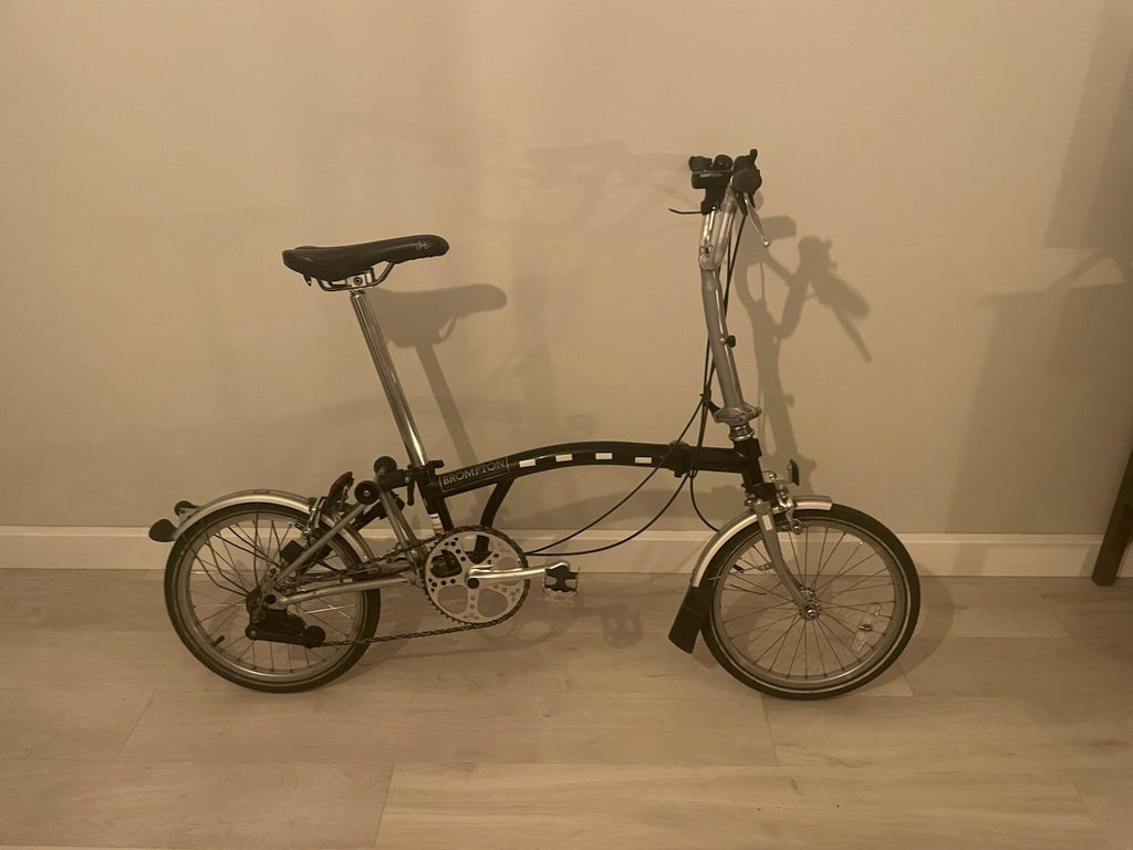 Brompton M3L Folding Bike Black (3 Speed)
