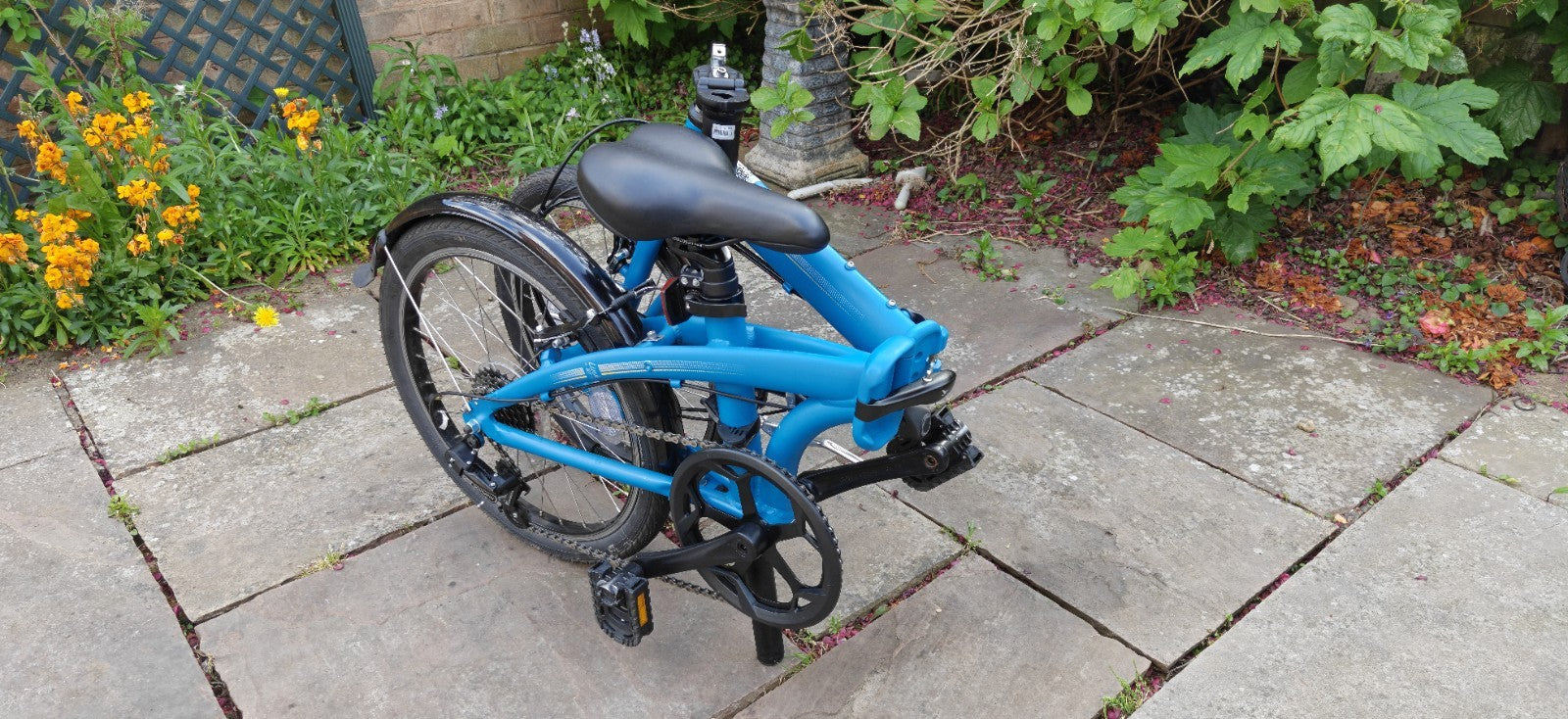 Tern Link B7 Folding Bicycle 20" - Blue - Good Condition