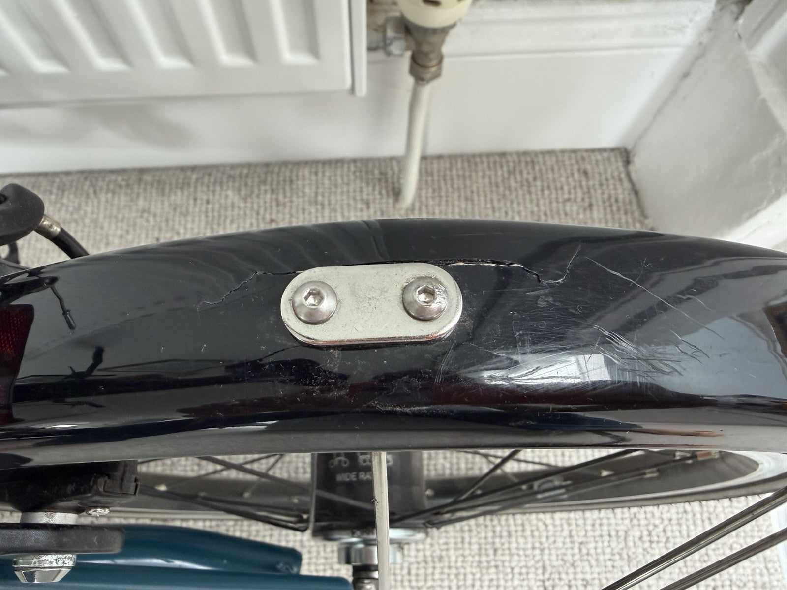 Brompton C Line Explore 2023 Mid Handle Bar - Ocean Blue