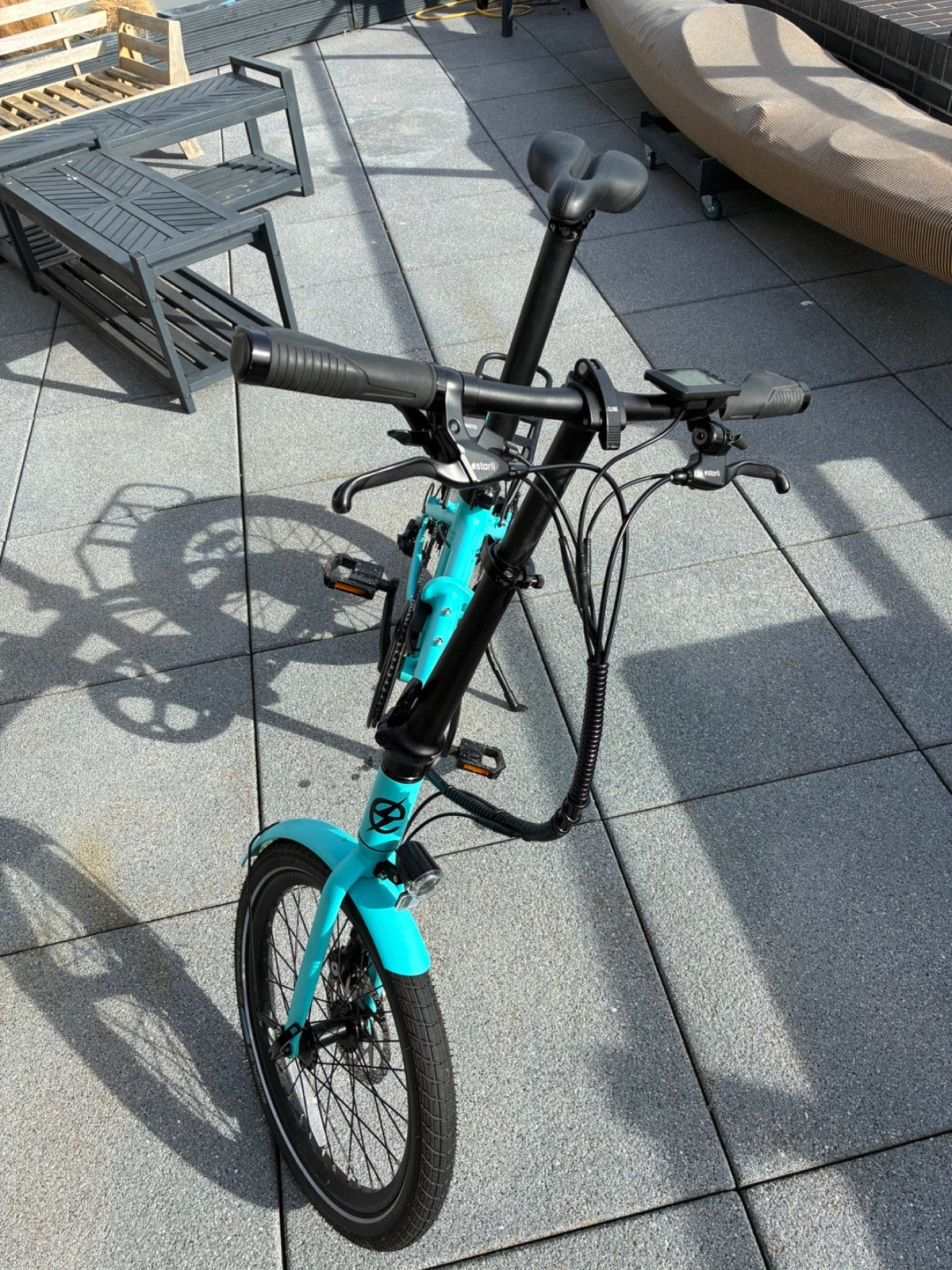 estarli e20.7 pro folding bicycle