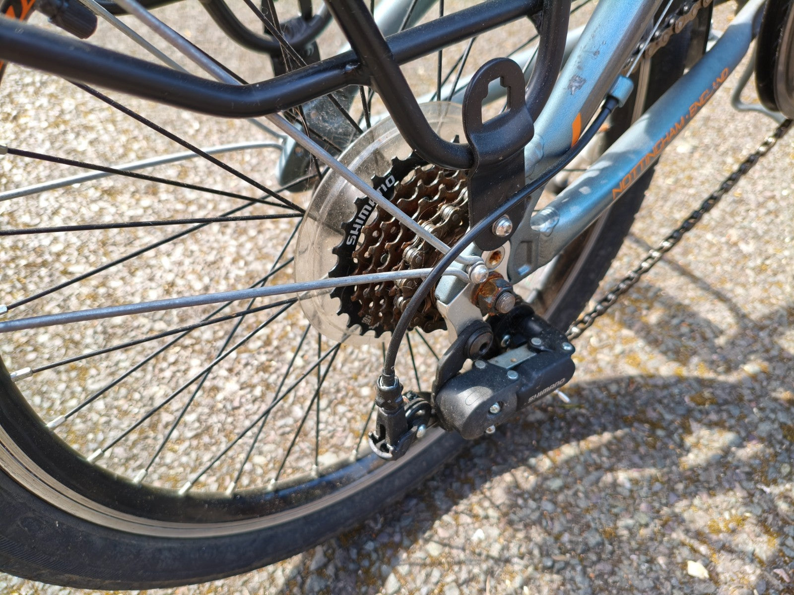 Raleigh Stowaway 7 folding bicycle